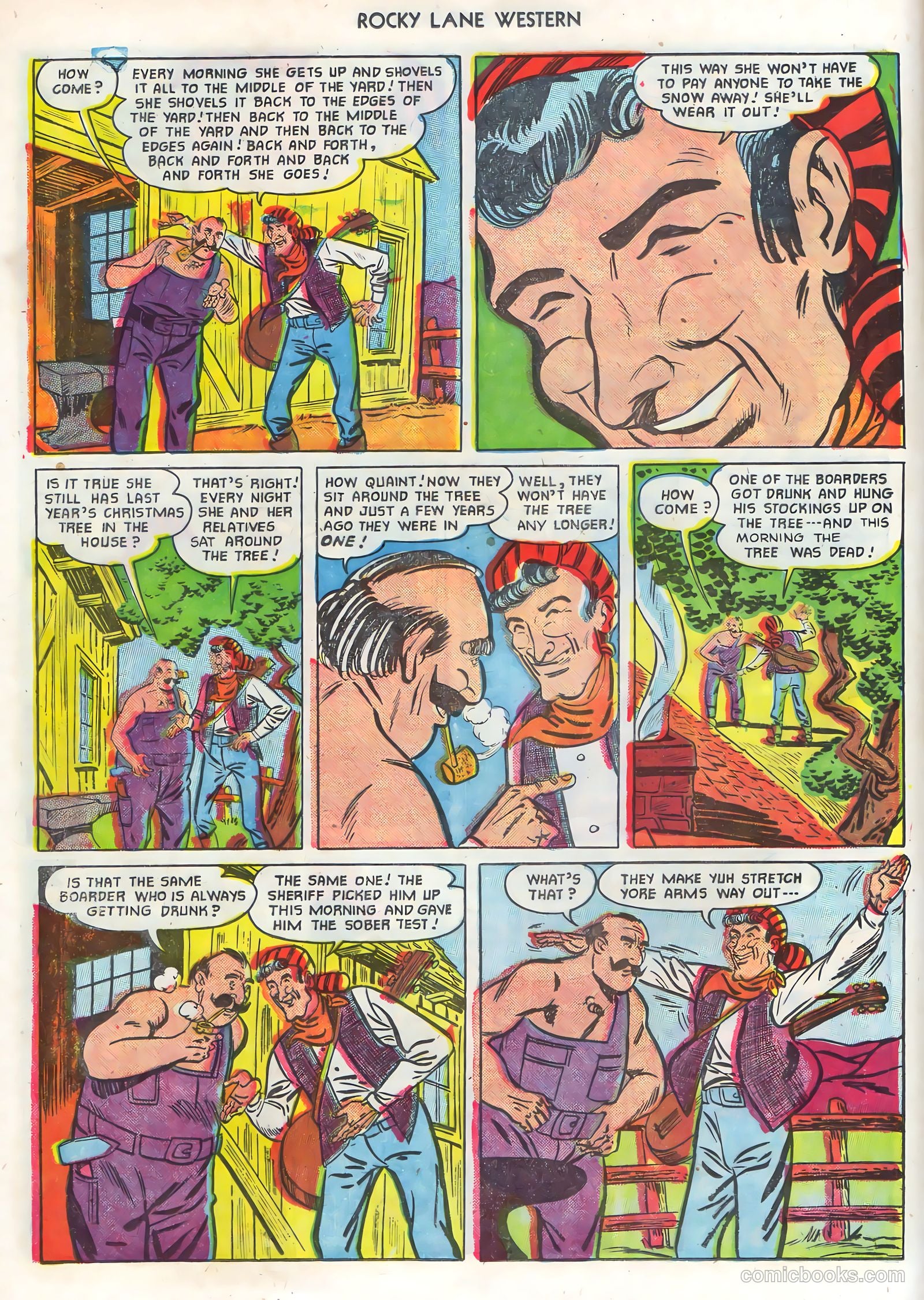 Rocky Lane Western #68 — page 12 of 36