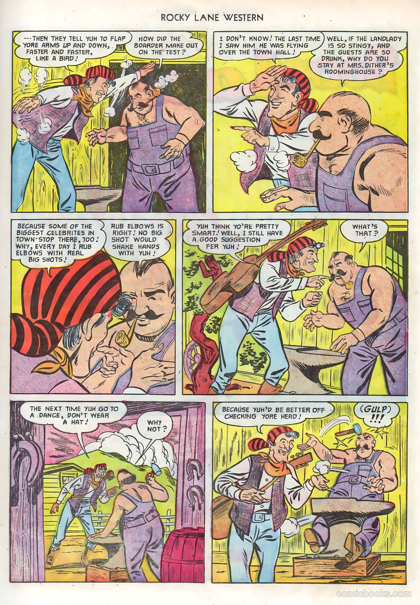 Rocky Lane Western #68 — page 13 of 36