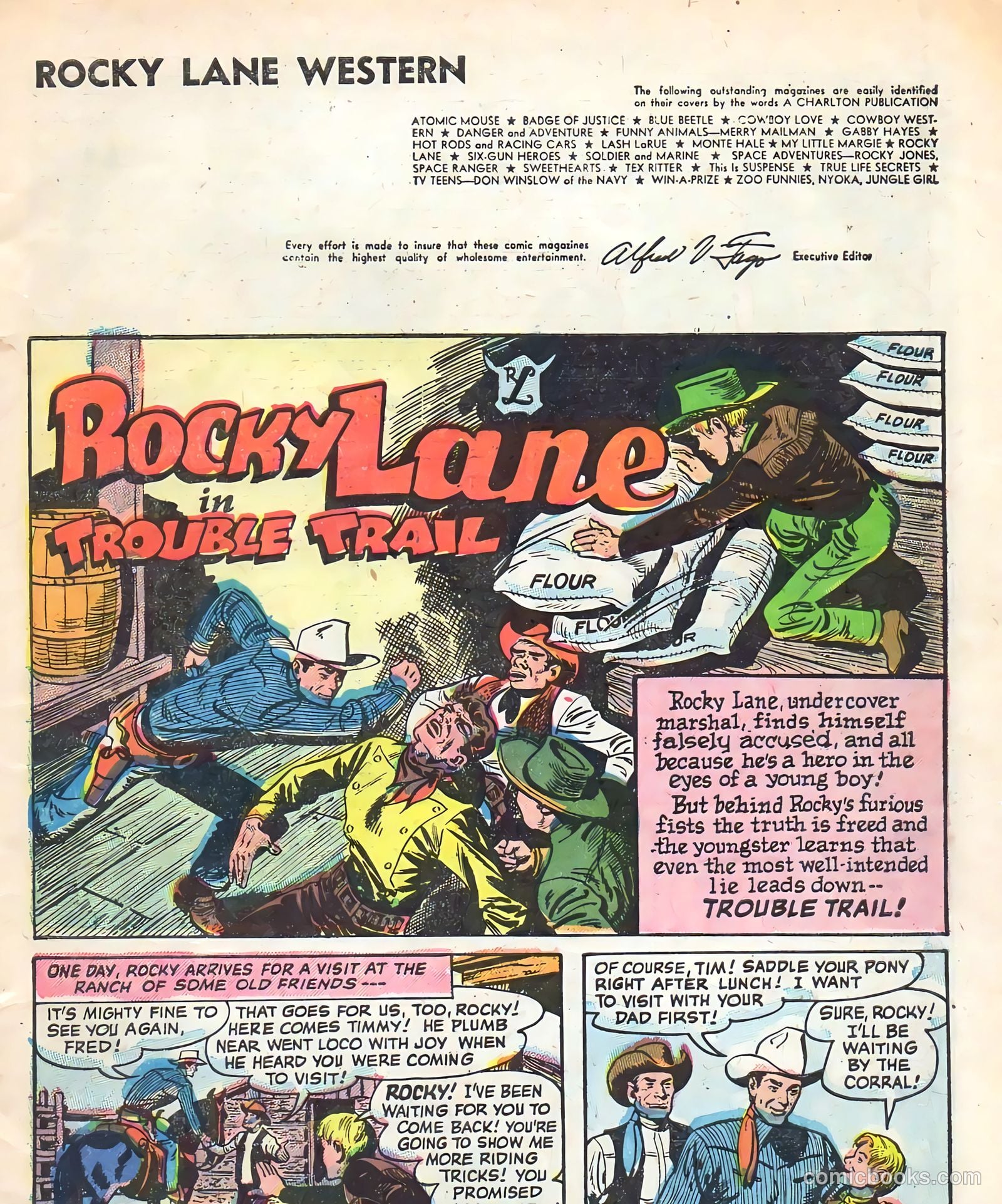 Rocky Lane Western #69 — page 3 of 36