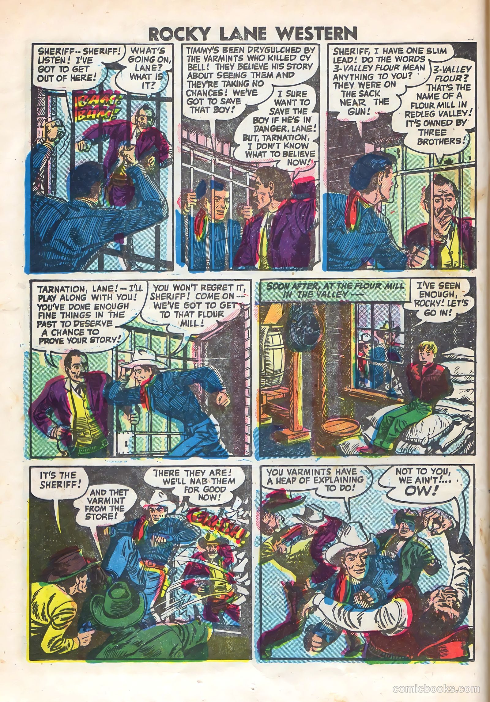Rocky Lane Western #69 — page 12 of 36