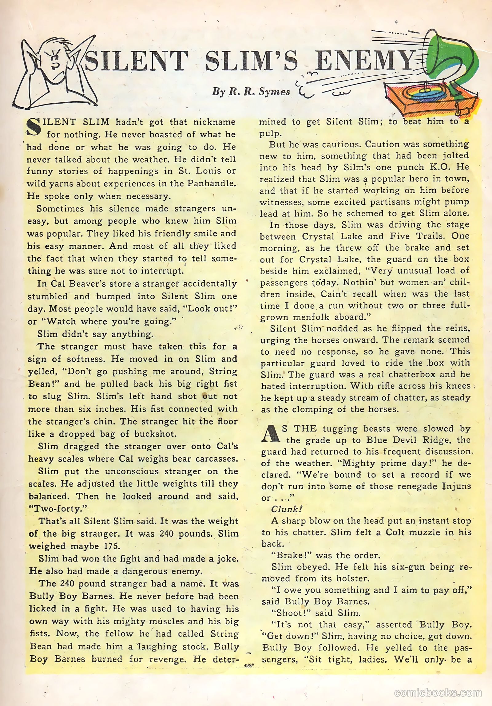 Rocky Lane Western #69 — page 19 of 36