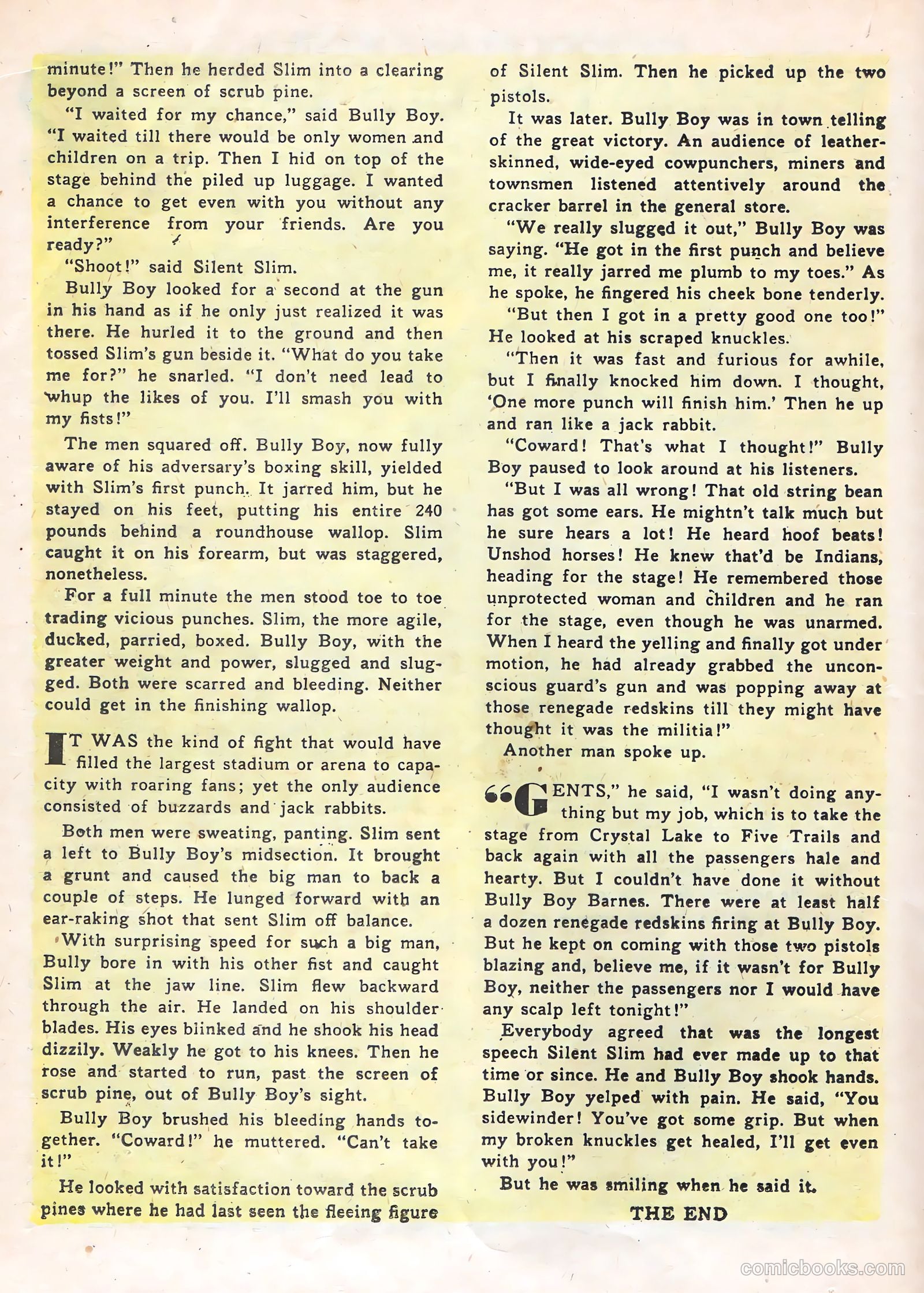 Rocky Lane Western #69 — page 20 of 36