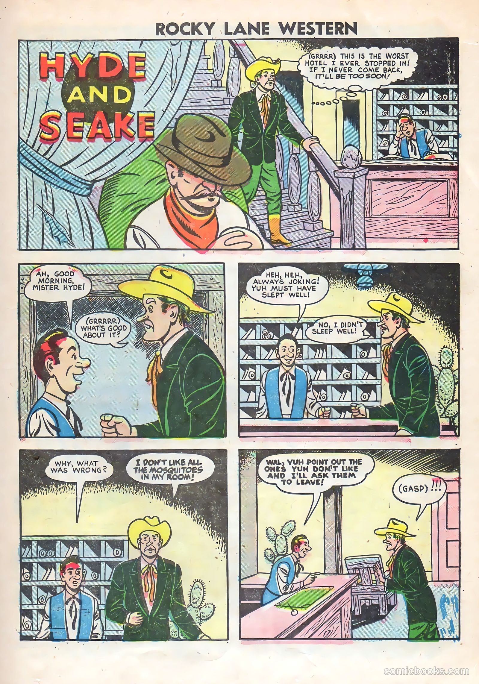 Rocky Lane Western #69 — page 21 of 36