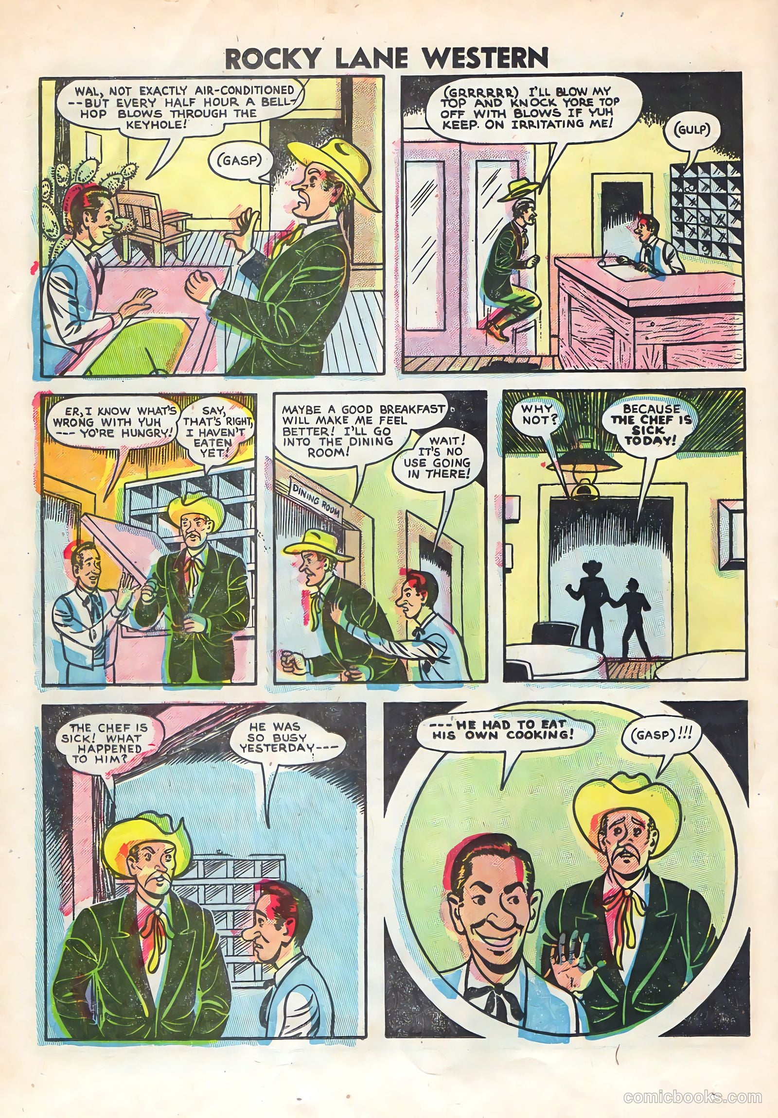 Rocky Lane Western #69 — page 24 of 36