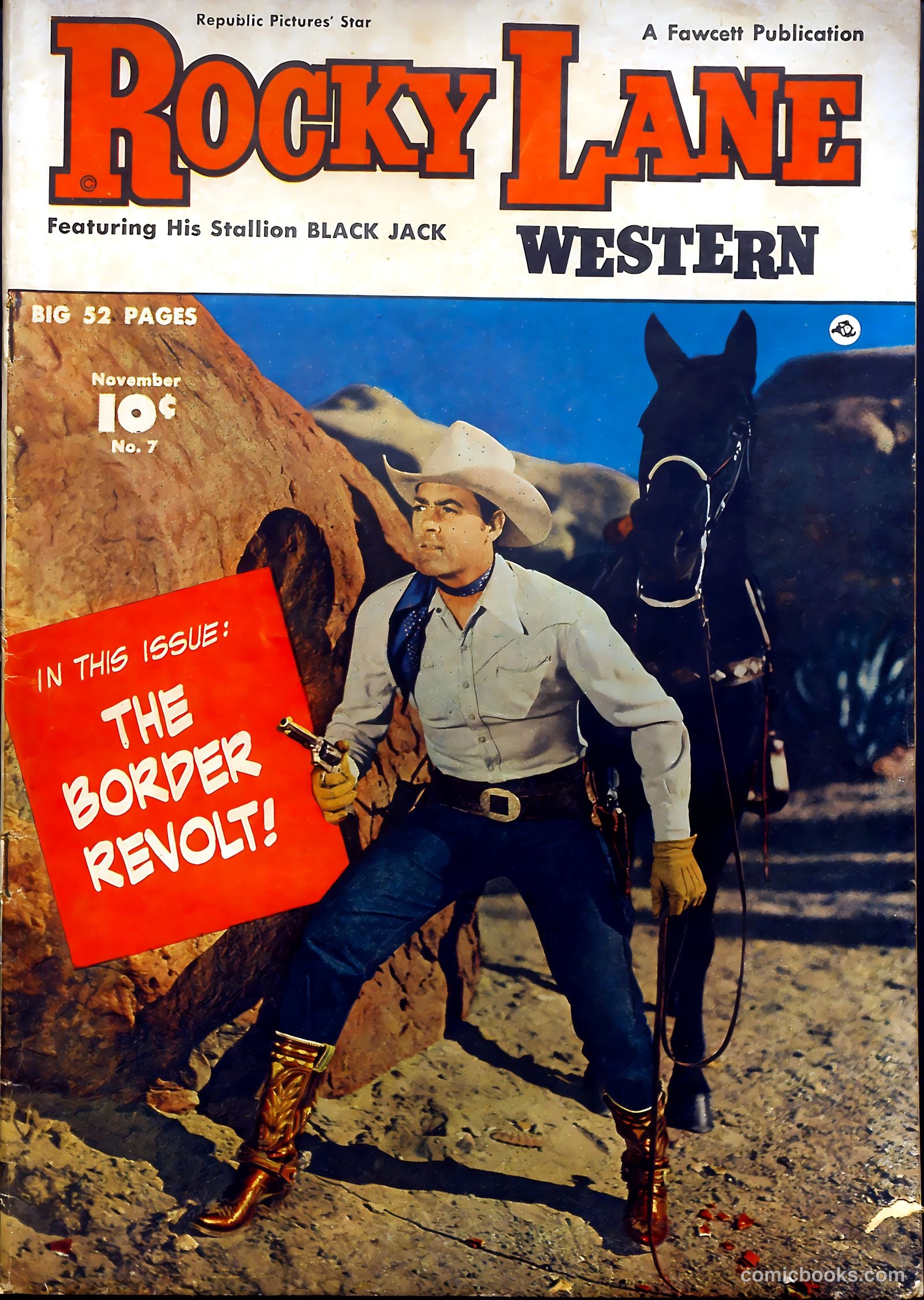 Rocky Lane Western #7 — page 1 of 52