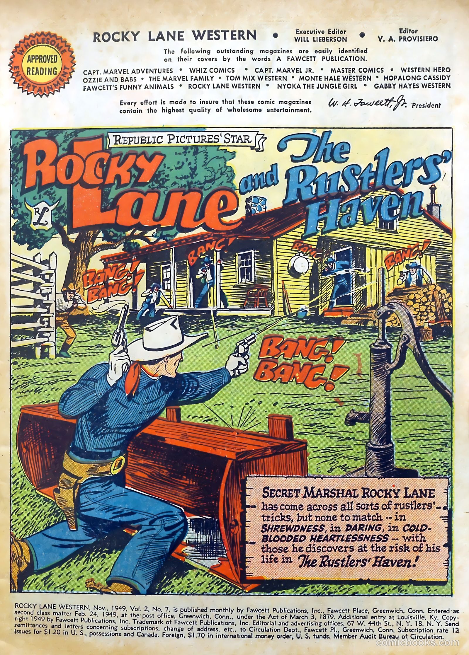 Rocky Lane Western #7 — page 3 of 52