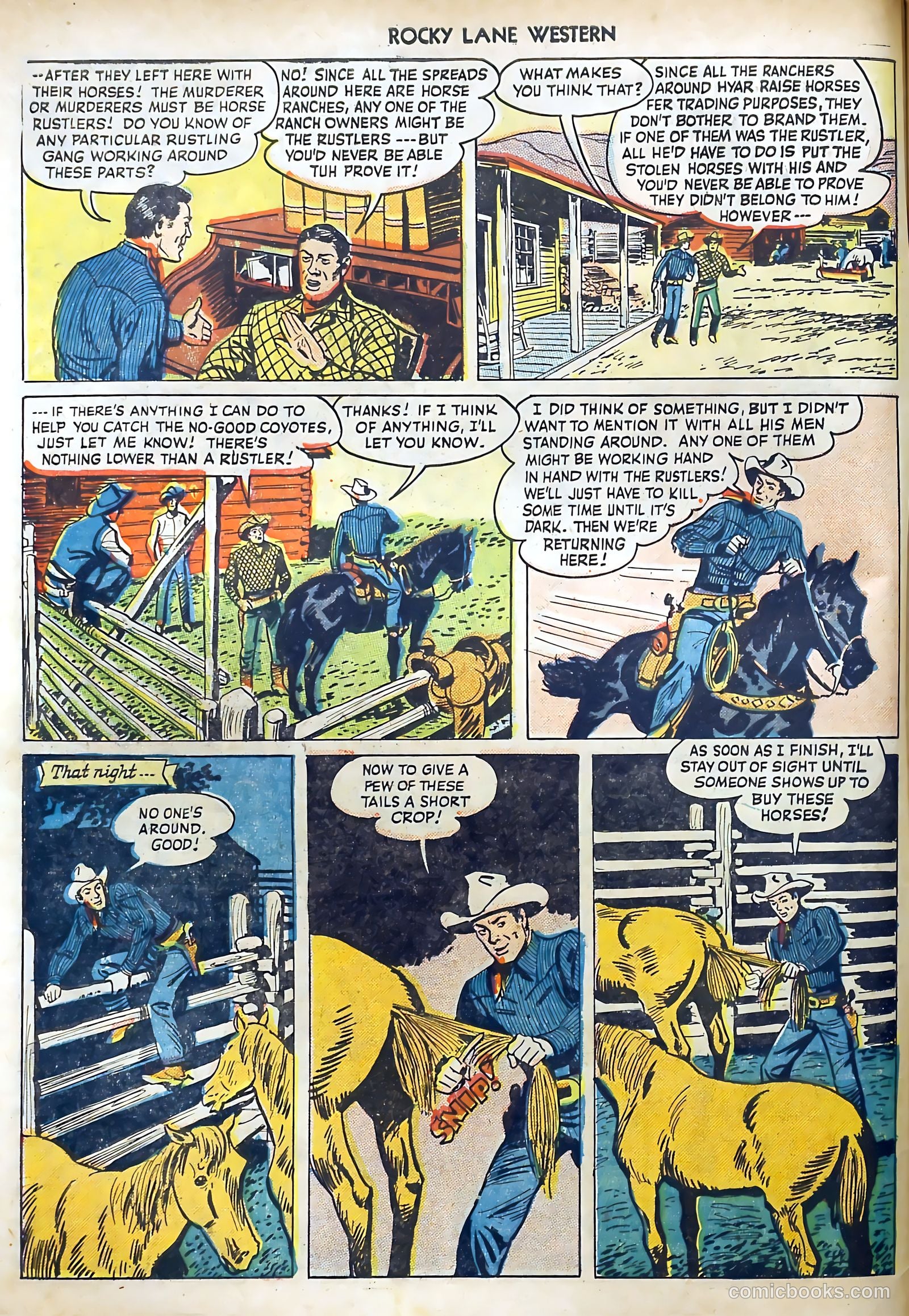 Rocky Lane Western #7 — page 6 of 52
