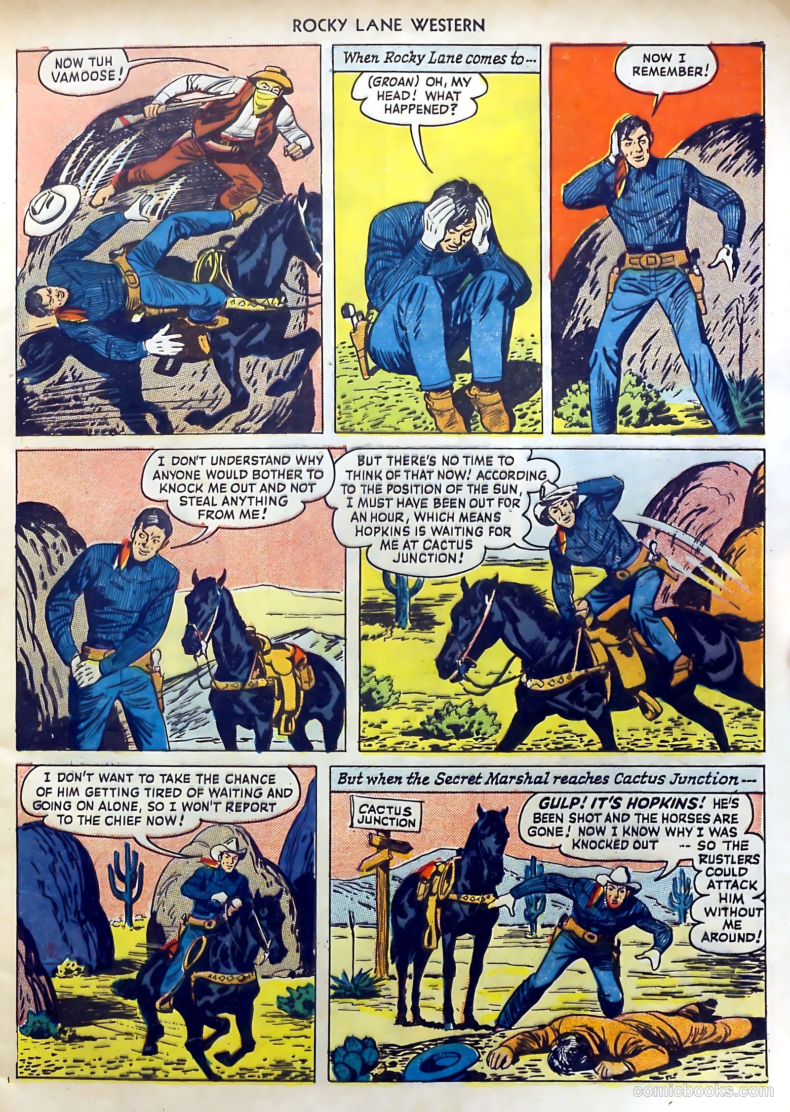 Rocky Lane Western #7 — page 9 of 52