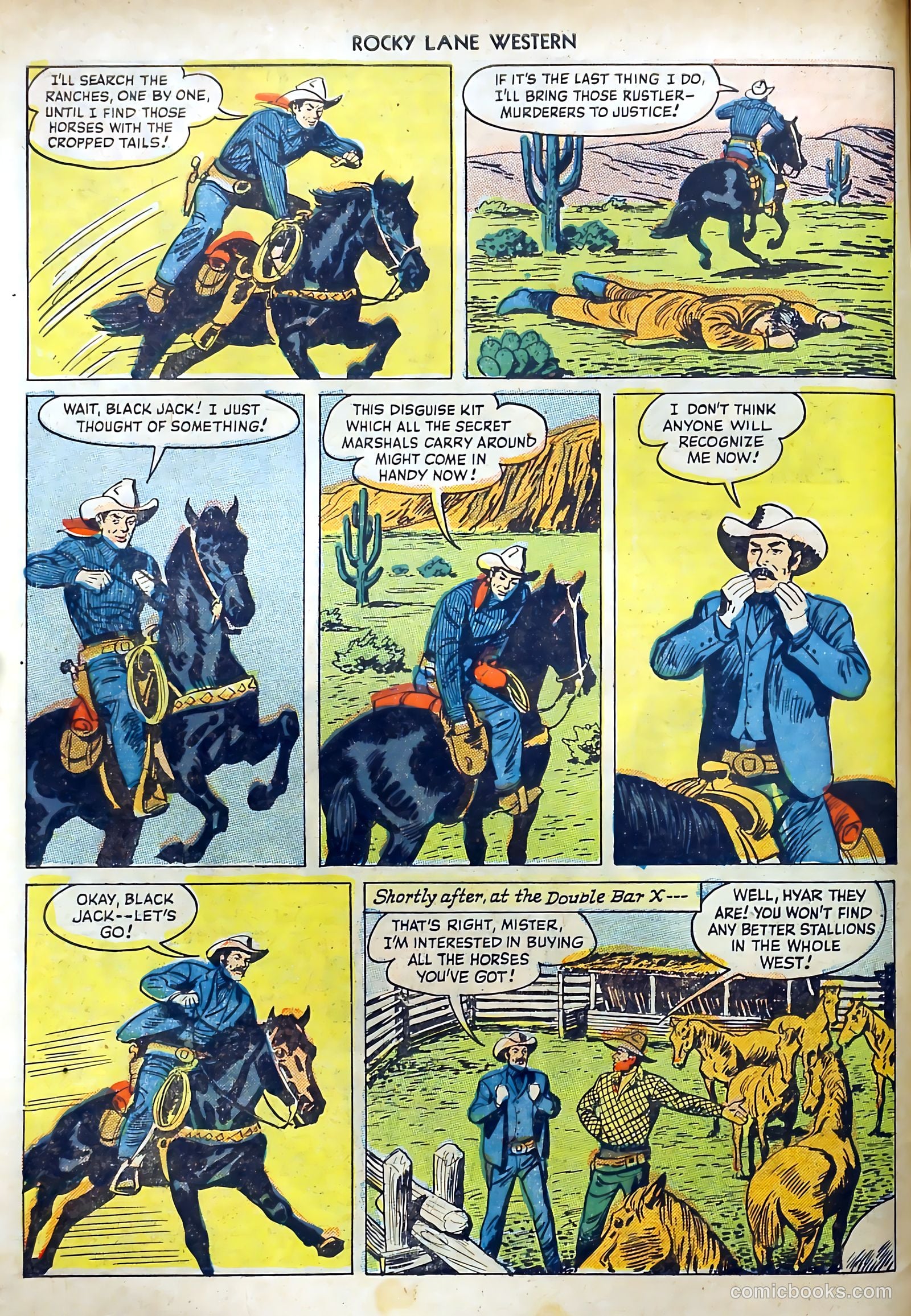 Rocky Lane Western #7 — page 10 of 52