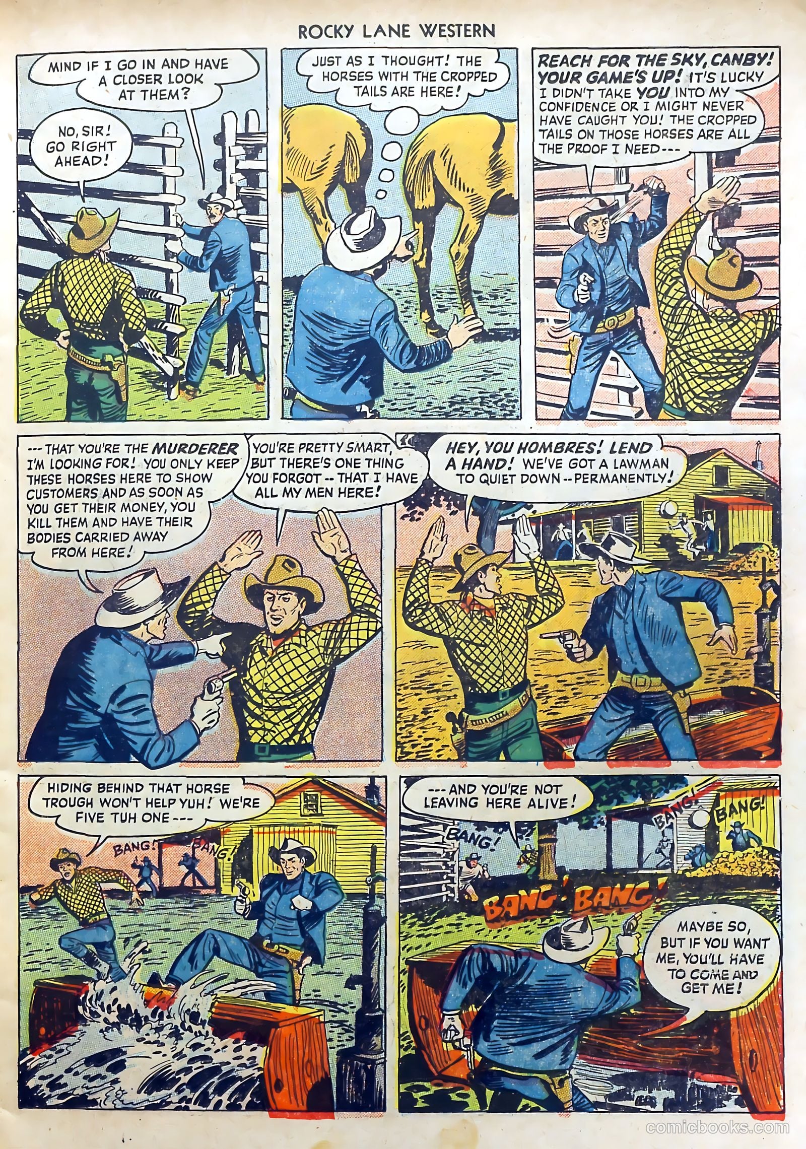 Rocky Lane Western #7 — page 11 of 52