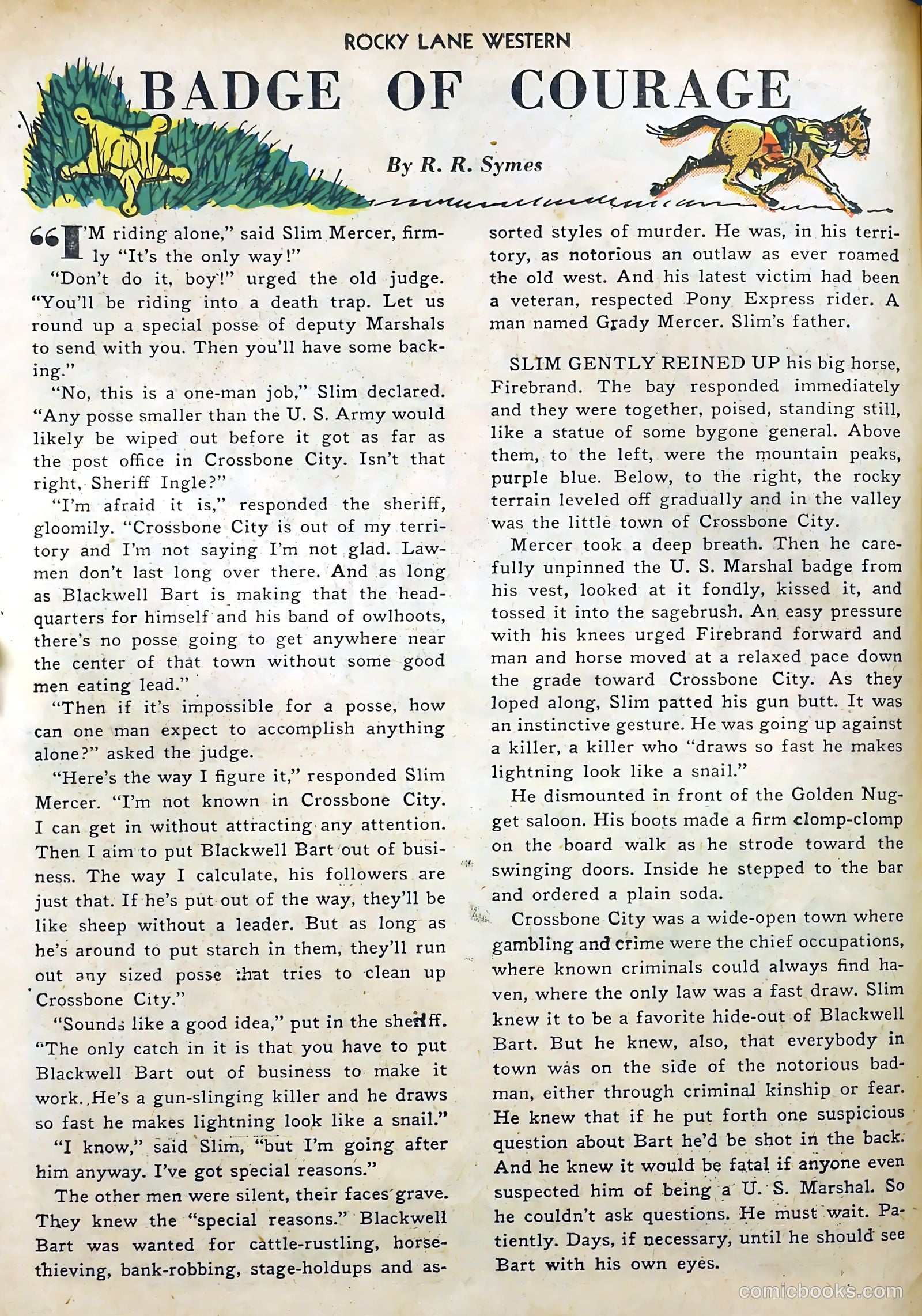 Rocky Lane Western #7 — page 14 of 52