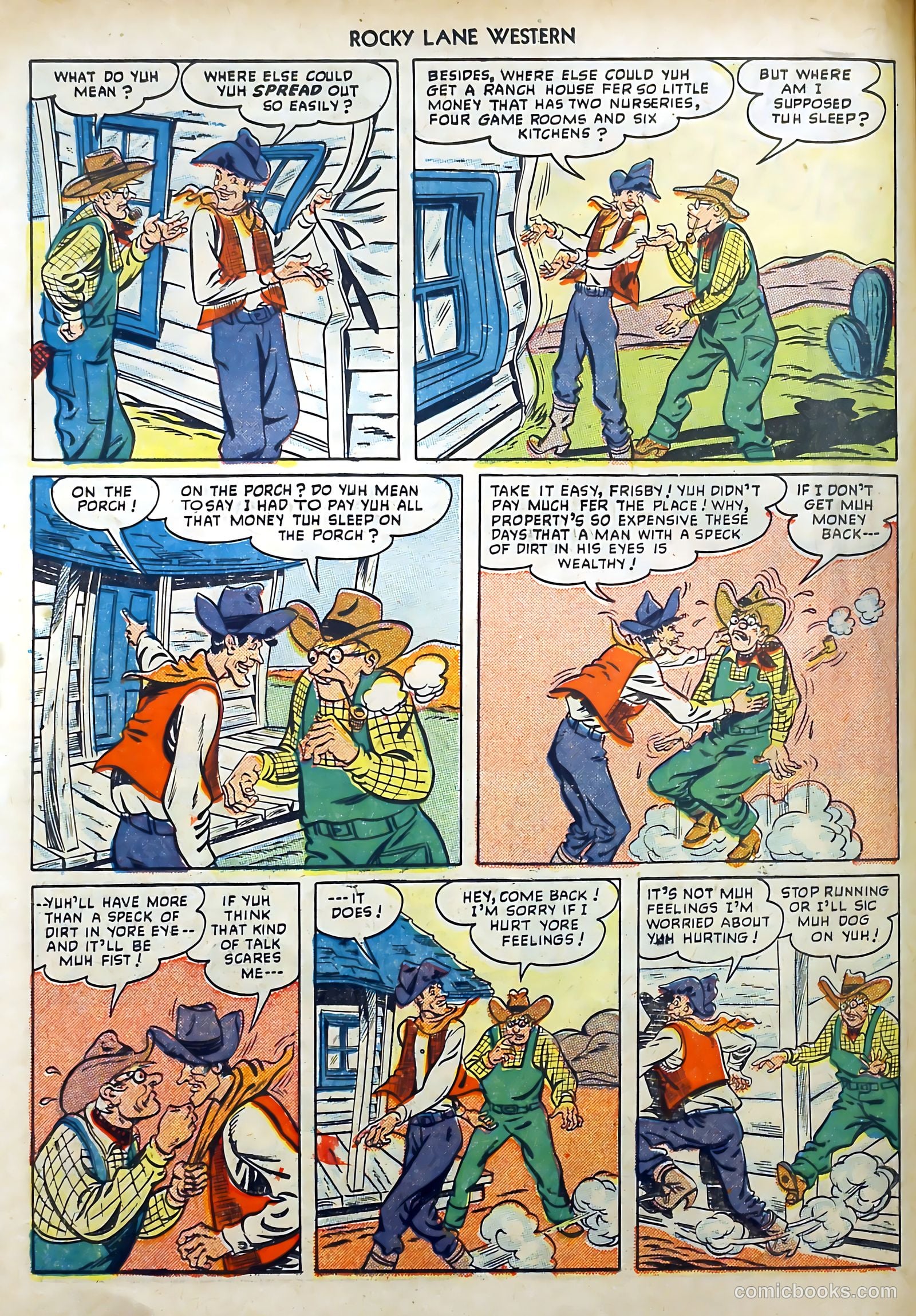 Rocky Lane Western #7 — page 18 of 52