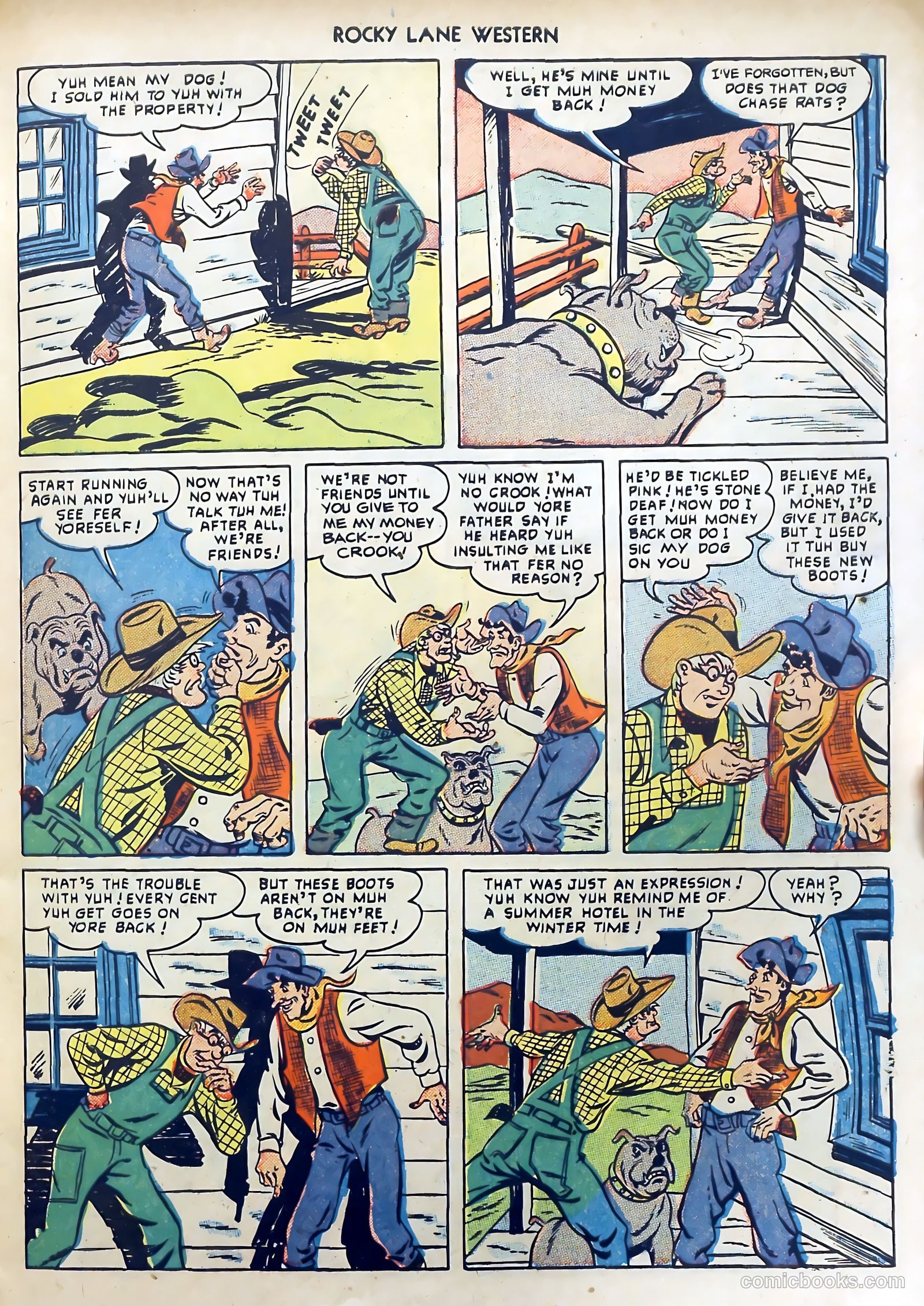 Rocky Lane Western #7 — page 19 of 52