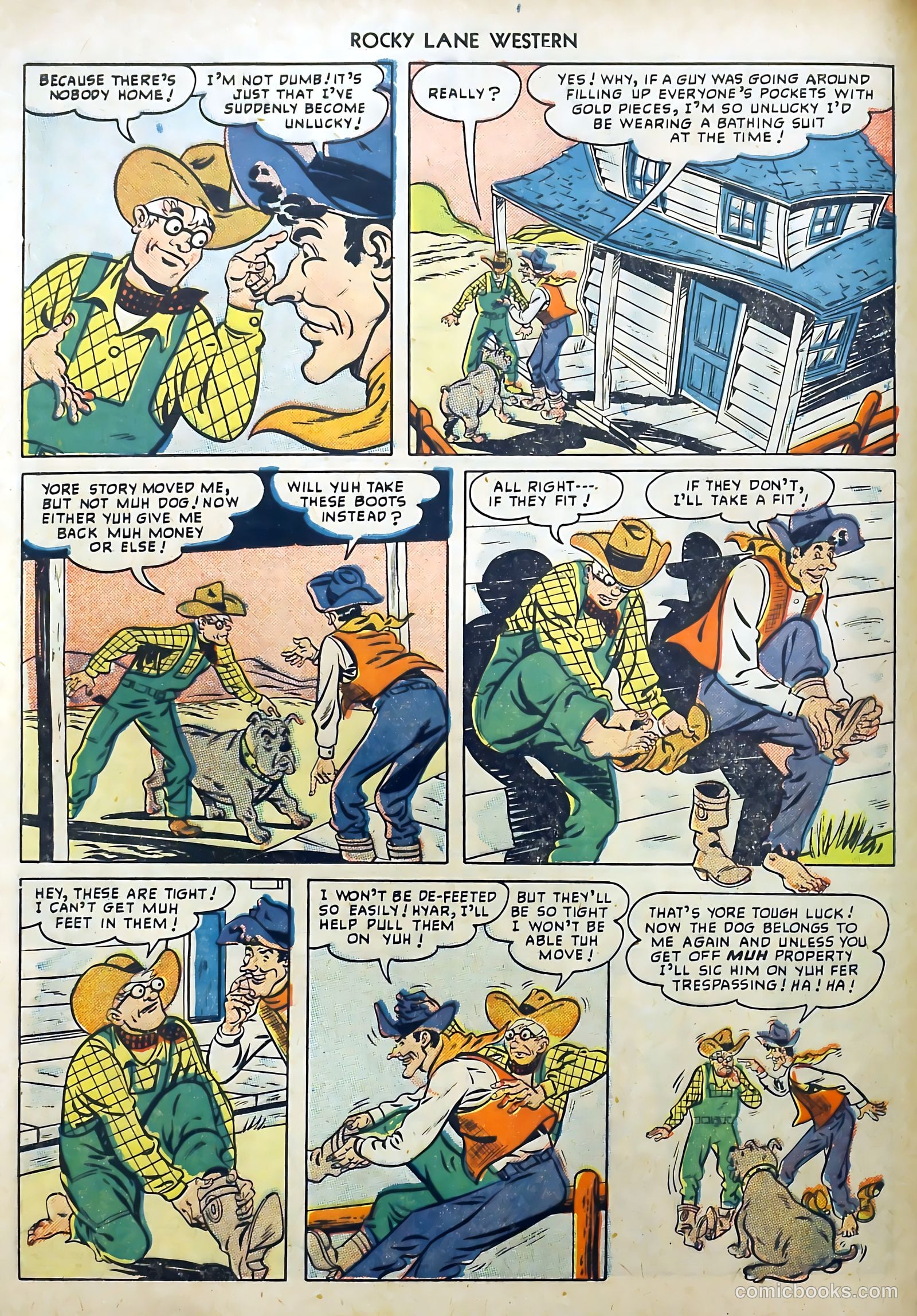 Rocky Lane Western #7 — page 20 of 52