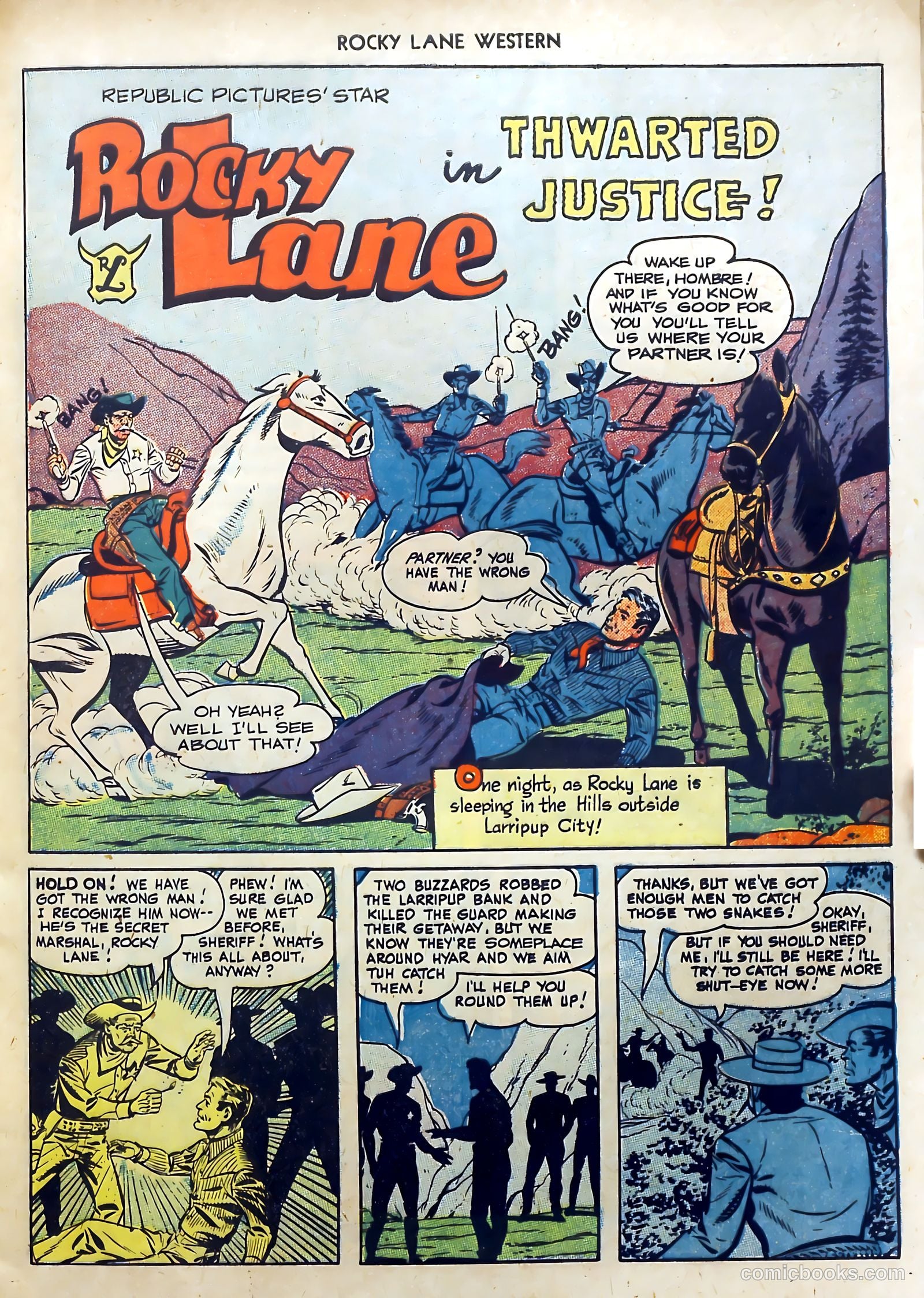 Rocky Lane Western #7 — page 21 of 52