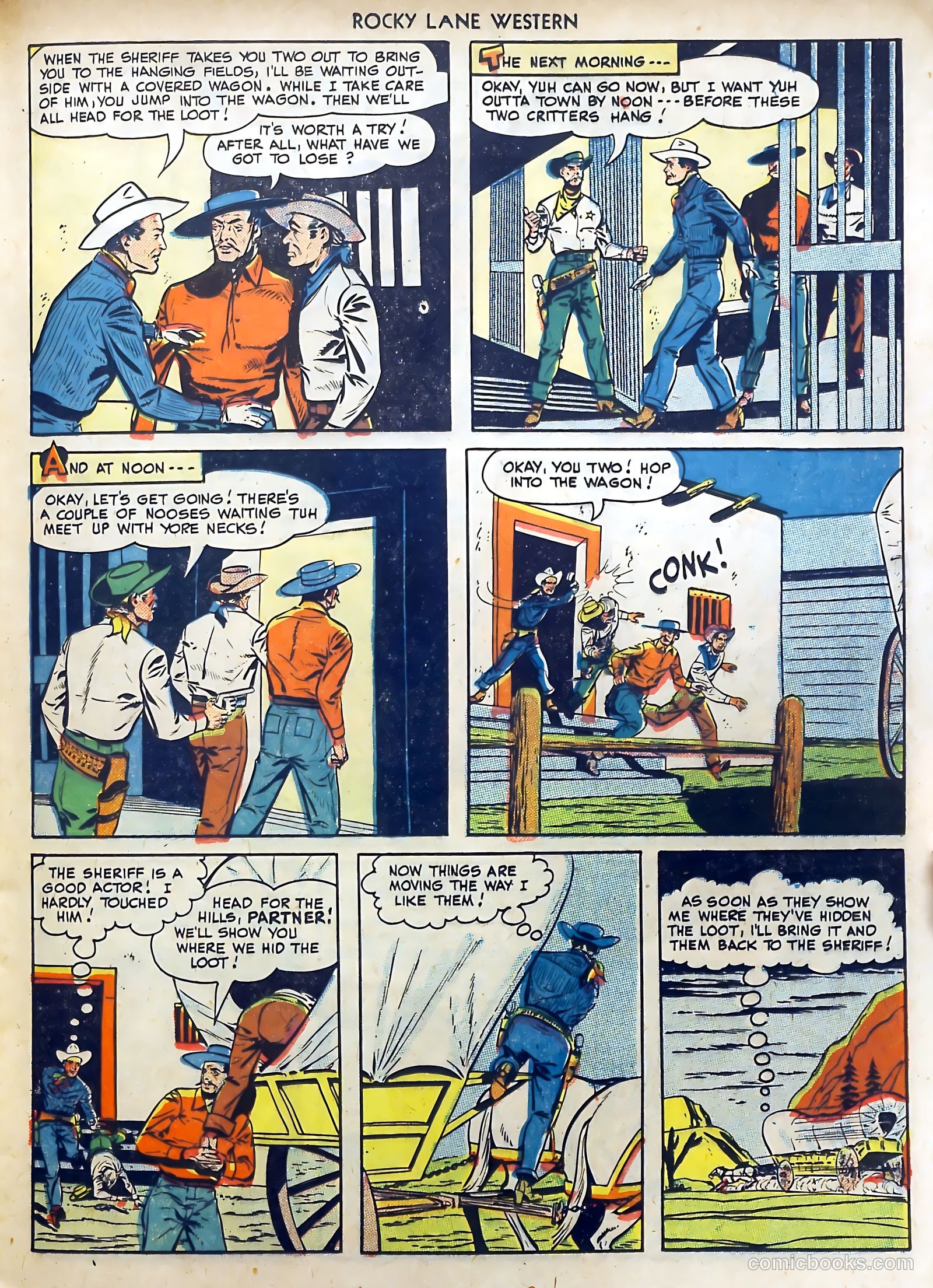 Rocky Lane Western #7 — page 25 of 52