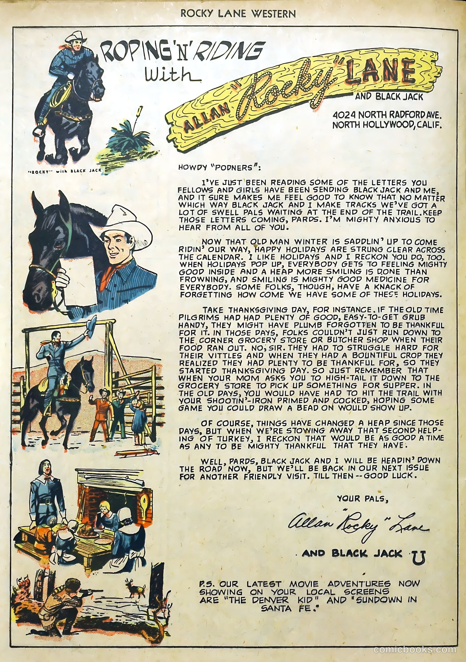 Rocky Lane Western #7 — page 28 of 52