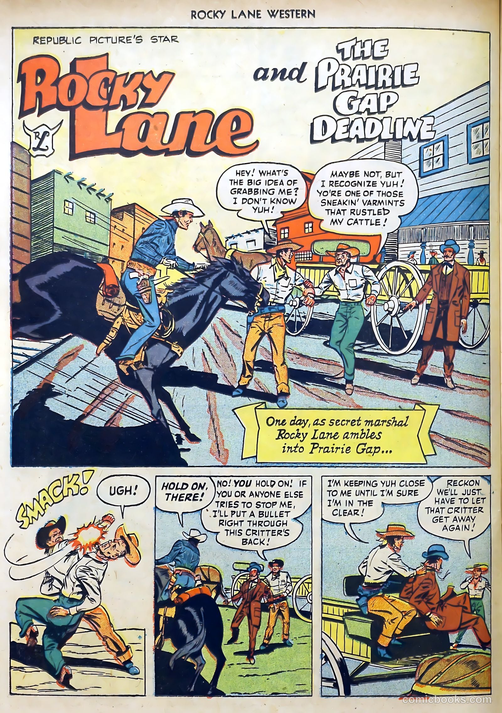 Rocky Lane Western #7 — page 30 of 52