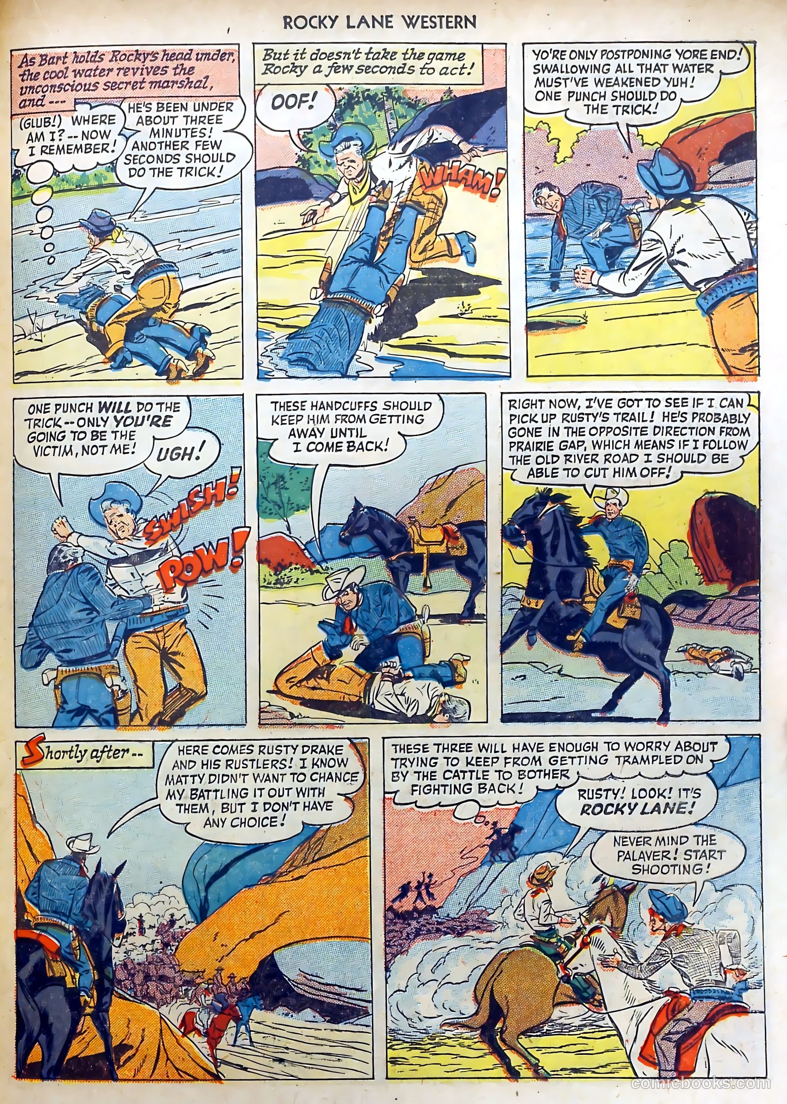Rocky Lane Western #7 — page 35 of 52