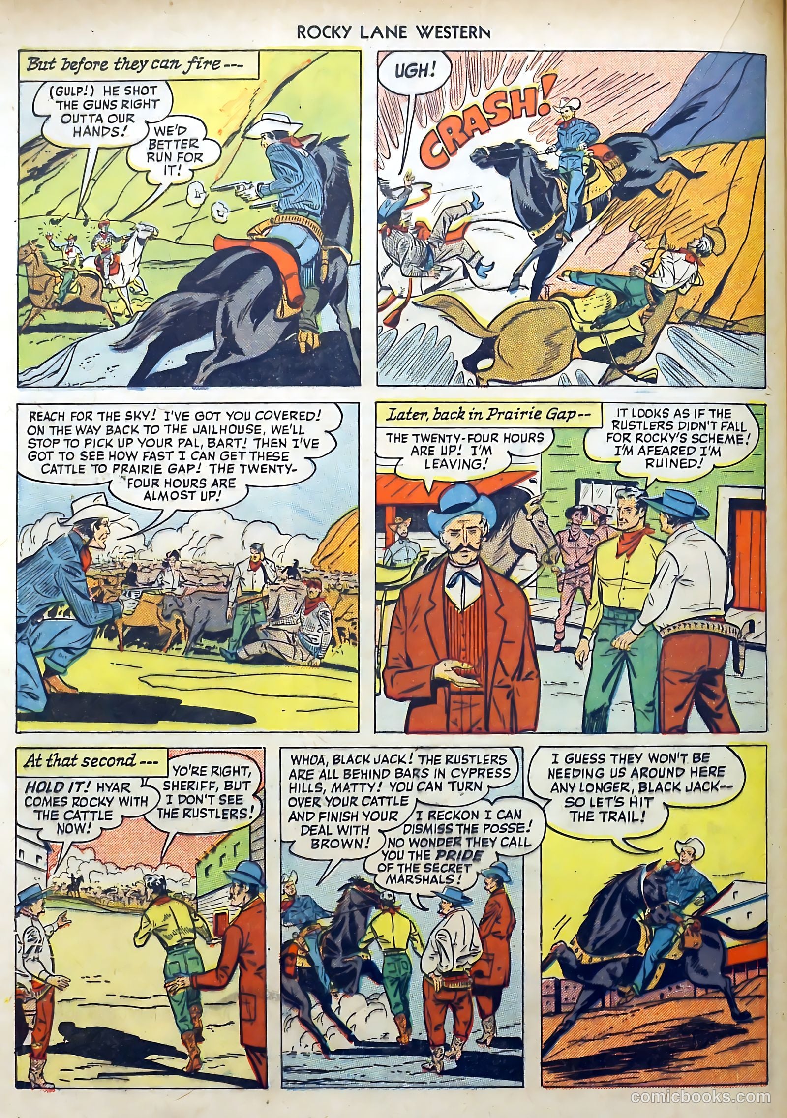Rocky Lane Western #7 — page 36 of 52