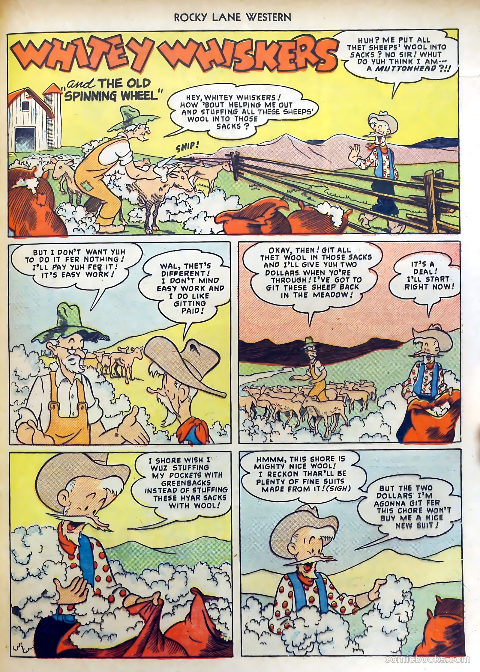 Rocky Lane Western #7 — page 37 of 52