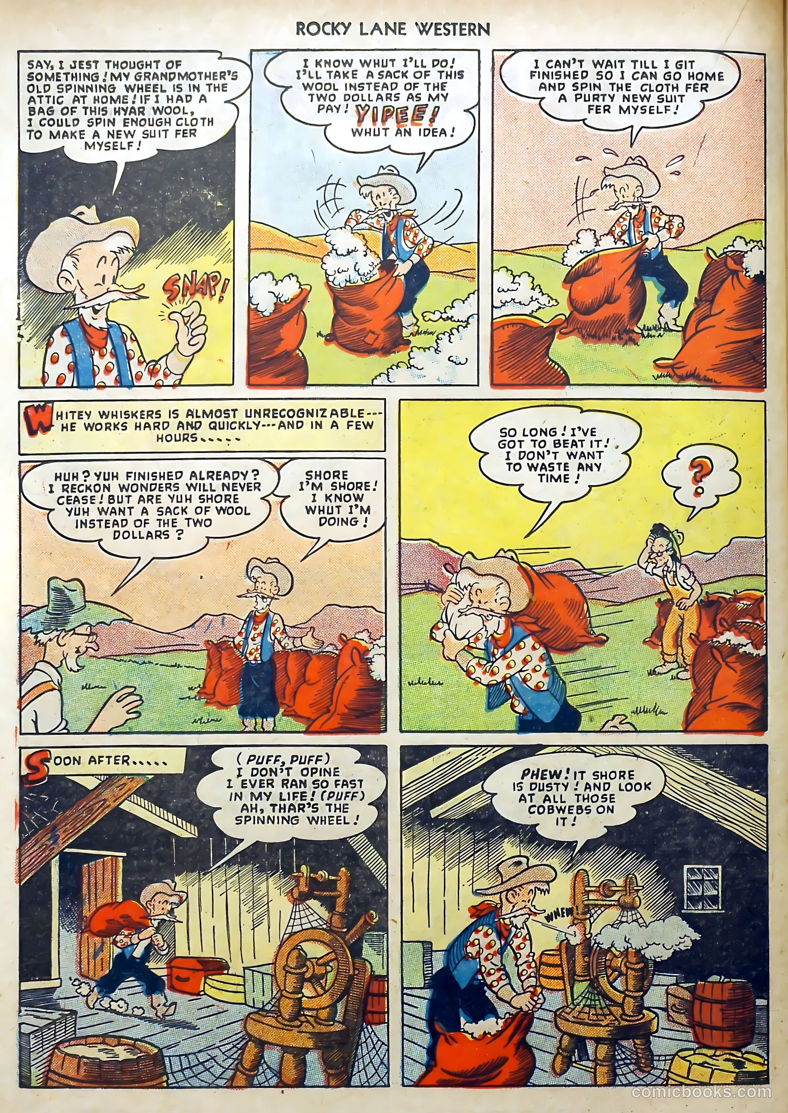 Rocky Lane Western #7 — page 38 of 52