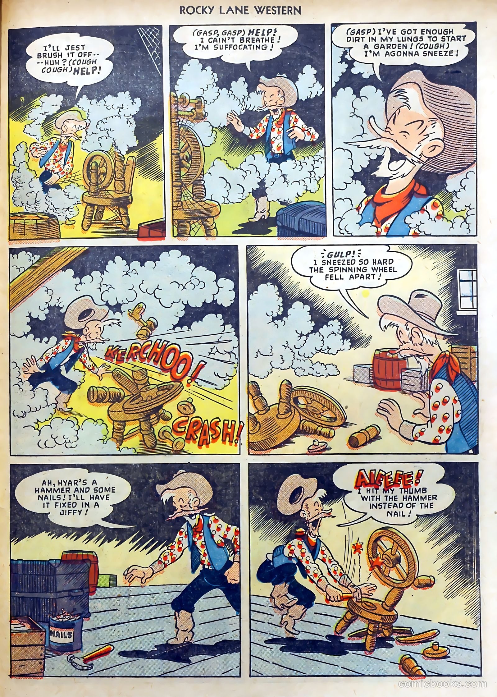 Rocky Lane Western #7 — page 39 of 52