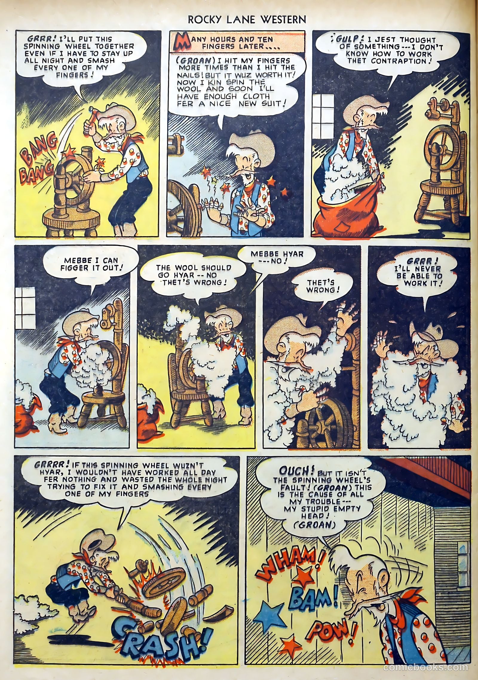 Rocky Lane Western #7 — page 40 of 52