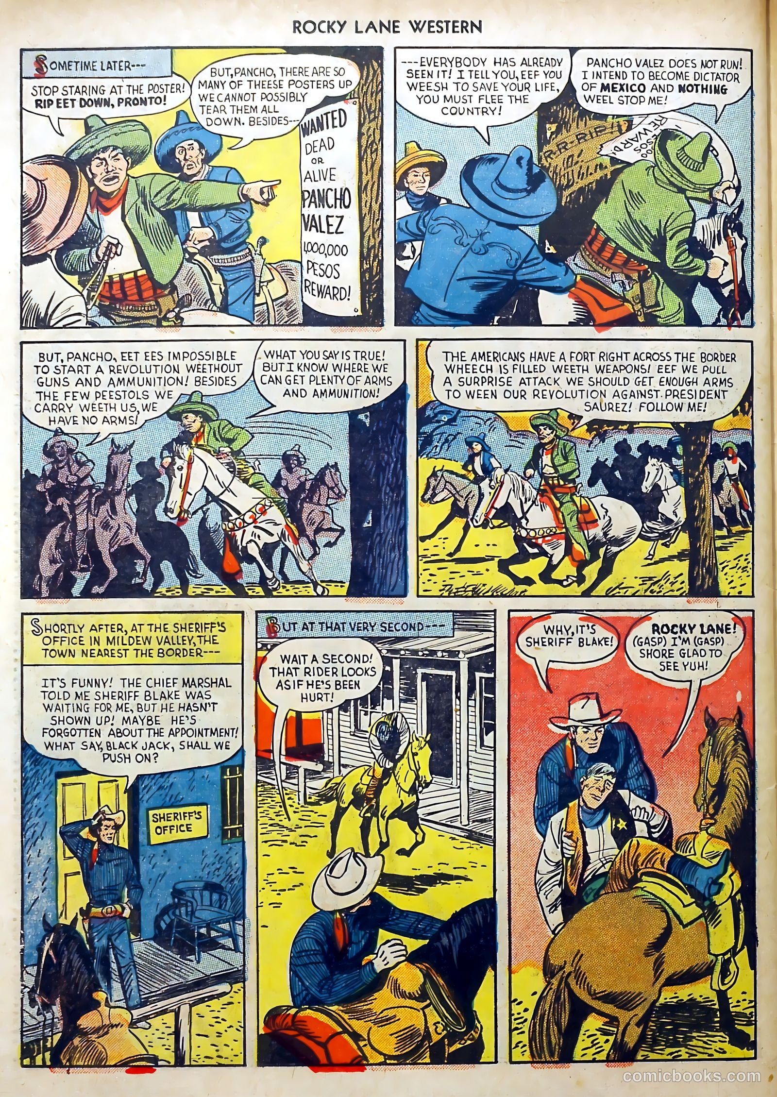 Rocky Lane Western #7 — page 42 of 52