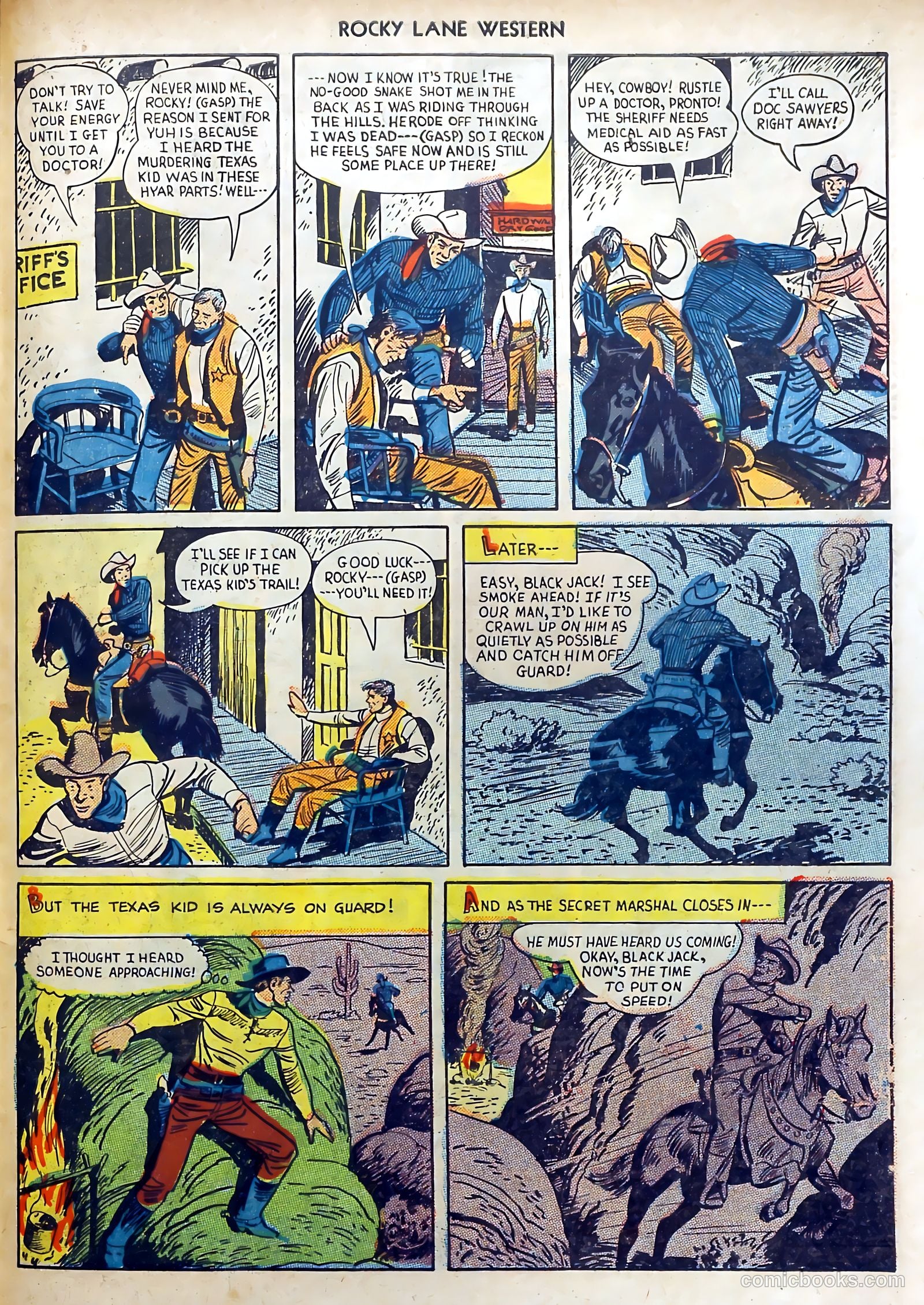 Rocky Lane Western #7 — page 43 of 52