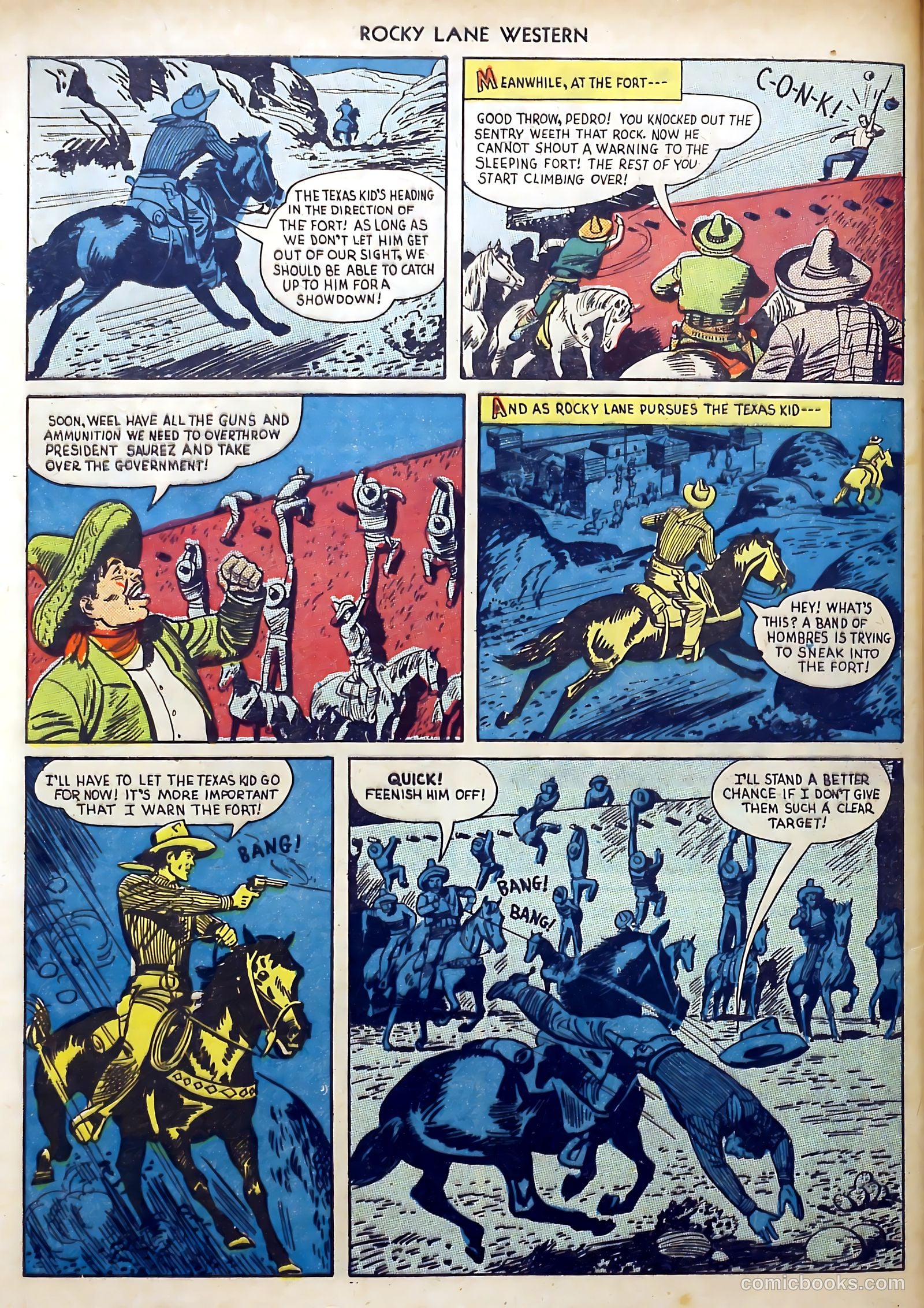 Rocky Lane Western #7 — page 44 of 52