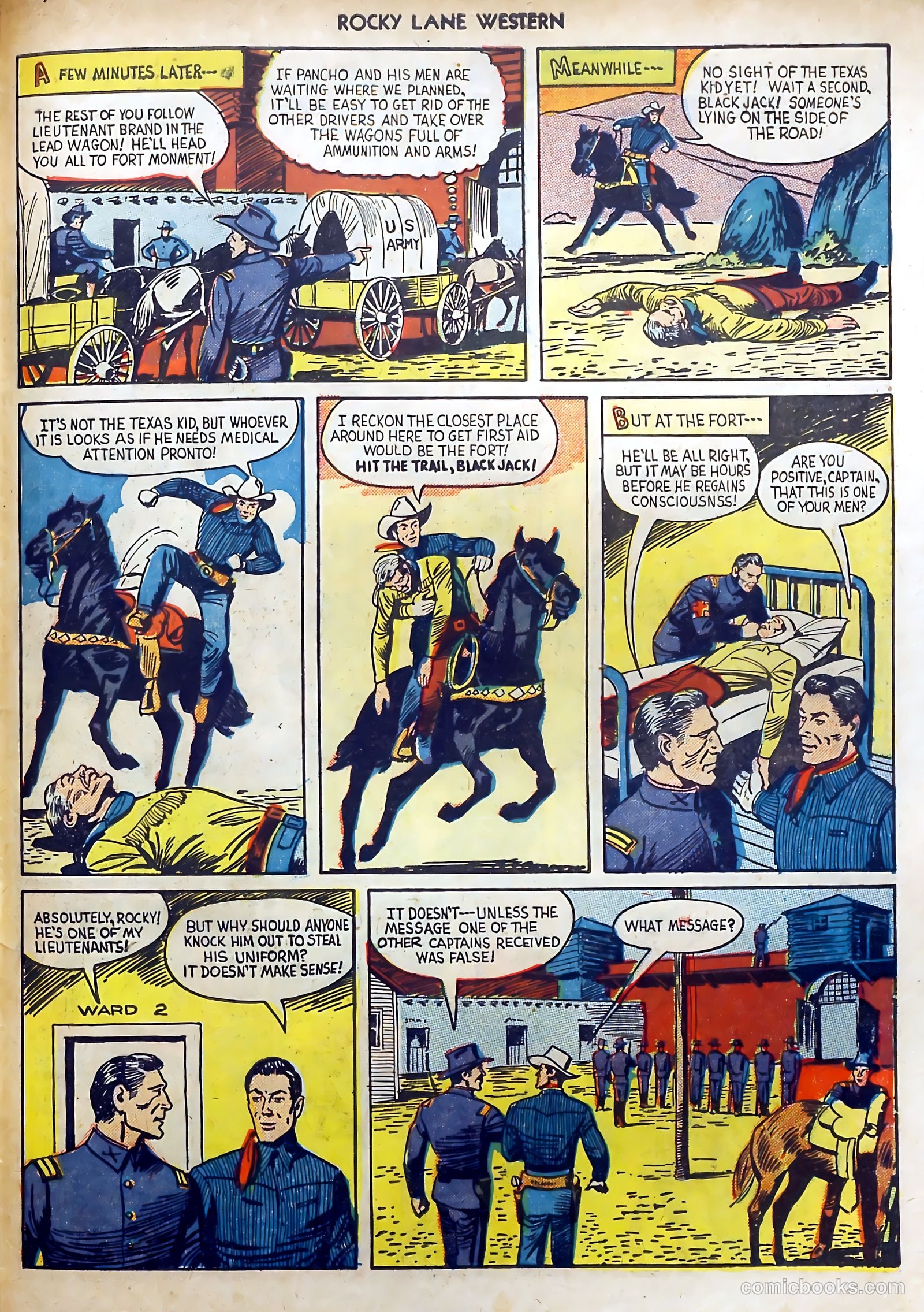 Rocky Lane Western #7 — page 47 of 52
