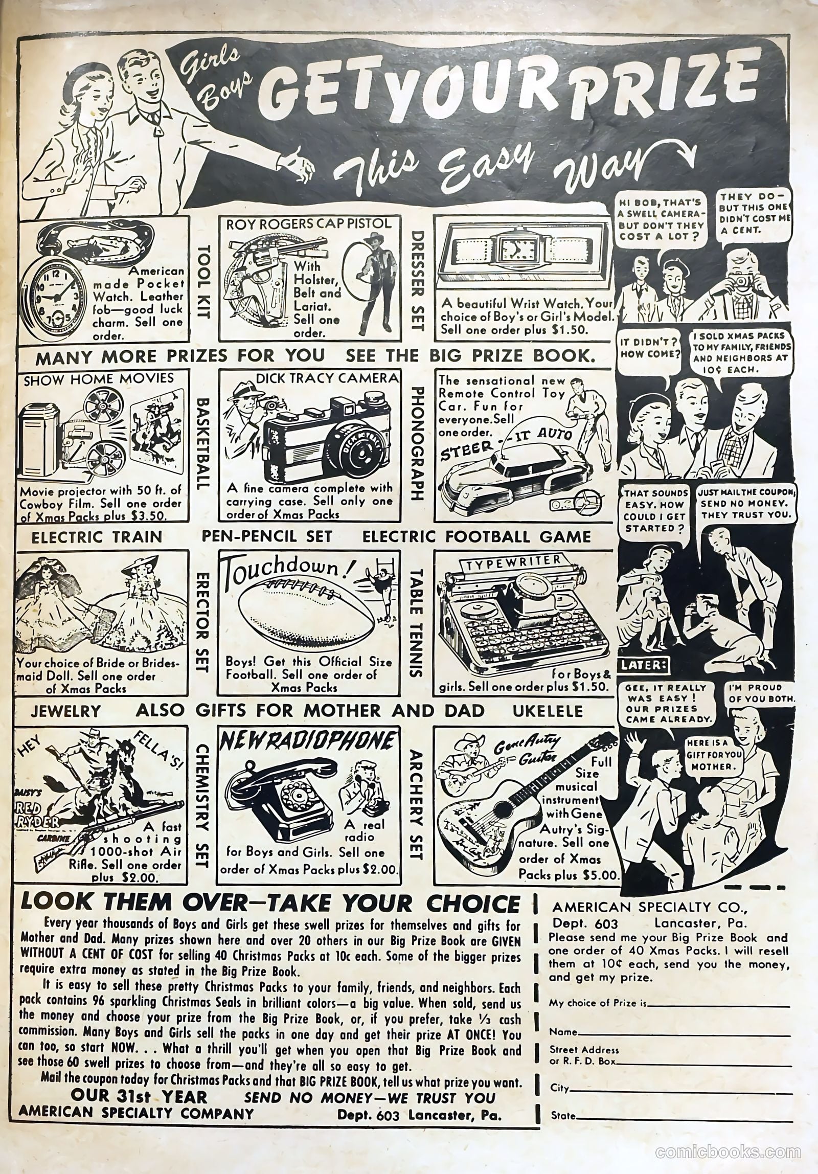 Rocky Lane Western #7 — page 51 of 52
