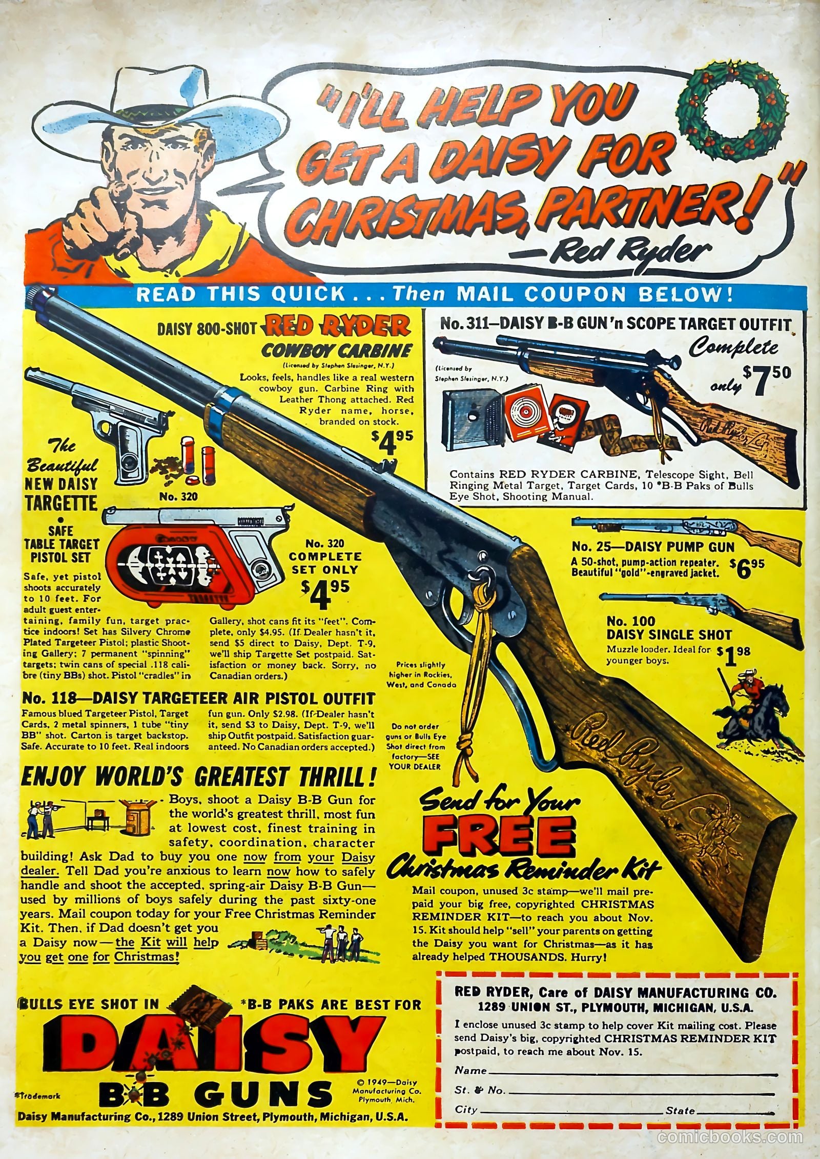 Rocky Lane Western #7 — page 52 of 52