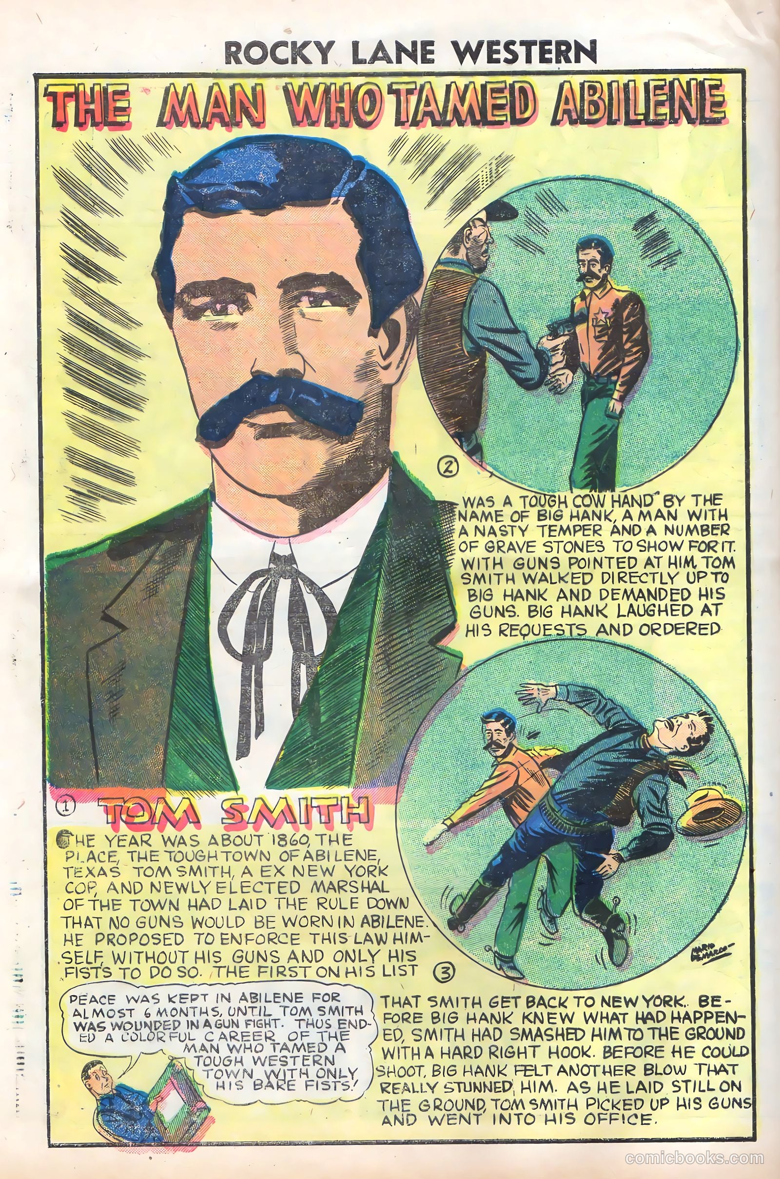 Rocky Lane Western #70 — page 28 of 36