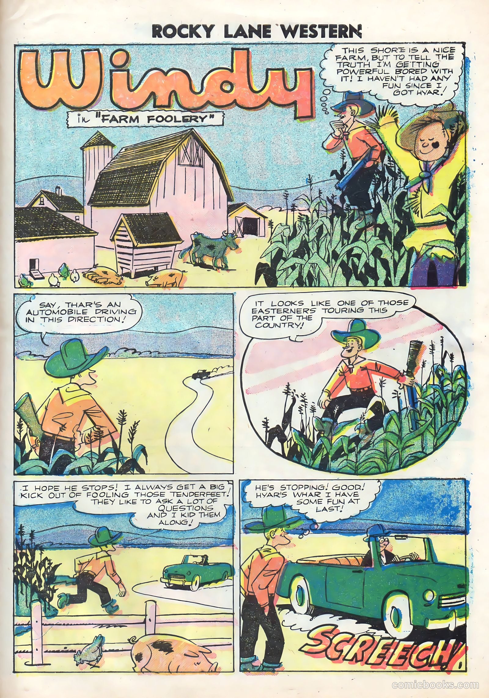 Rocky Lane Western #70 — page 29 of 36