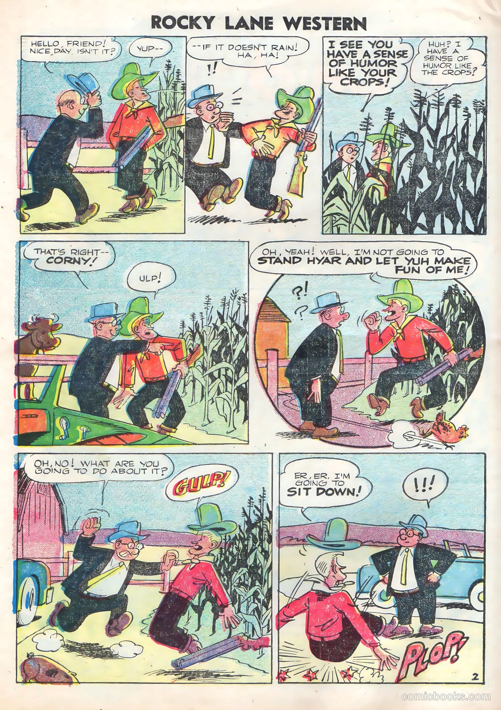 Rocky Lane Western #70 — page 30 of 36