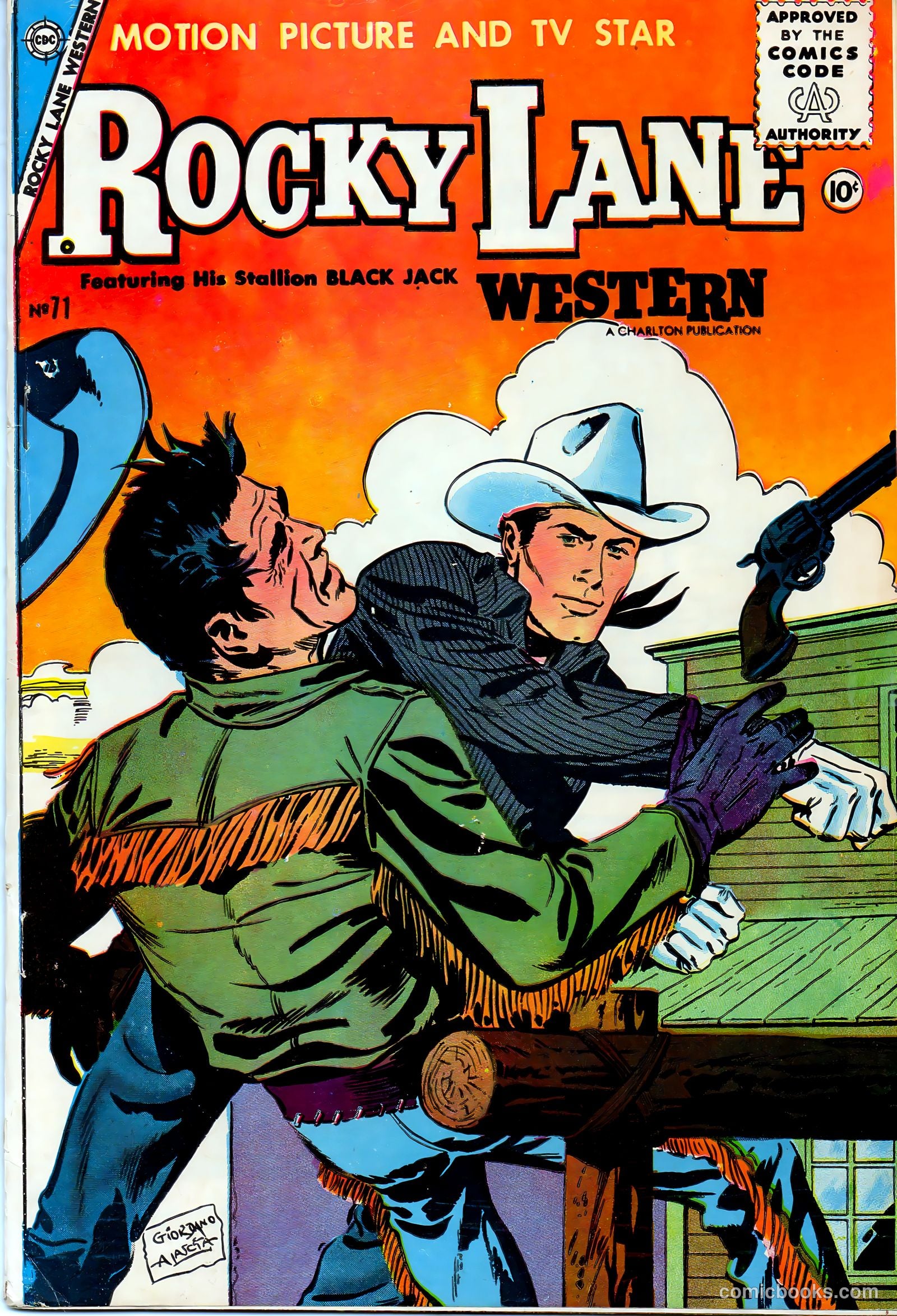 Rocky Lane Western #71 — page 1 of 36
