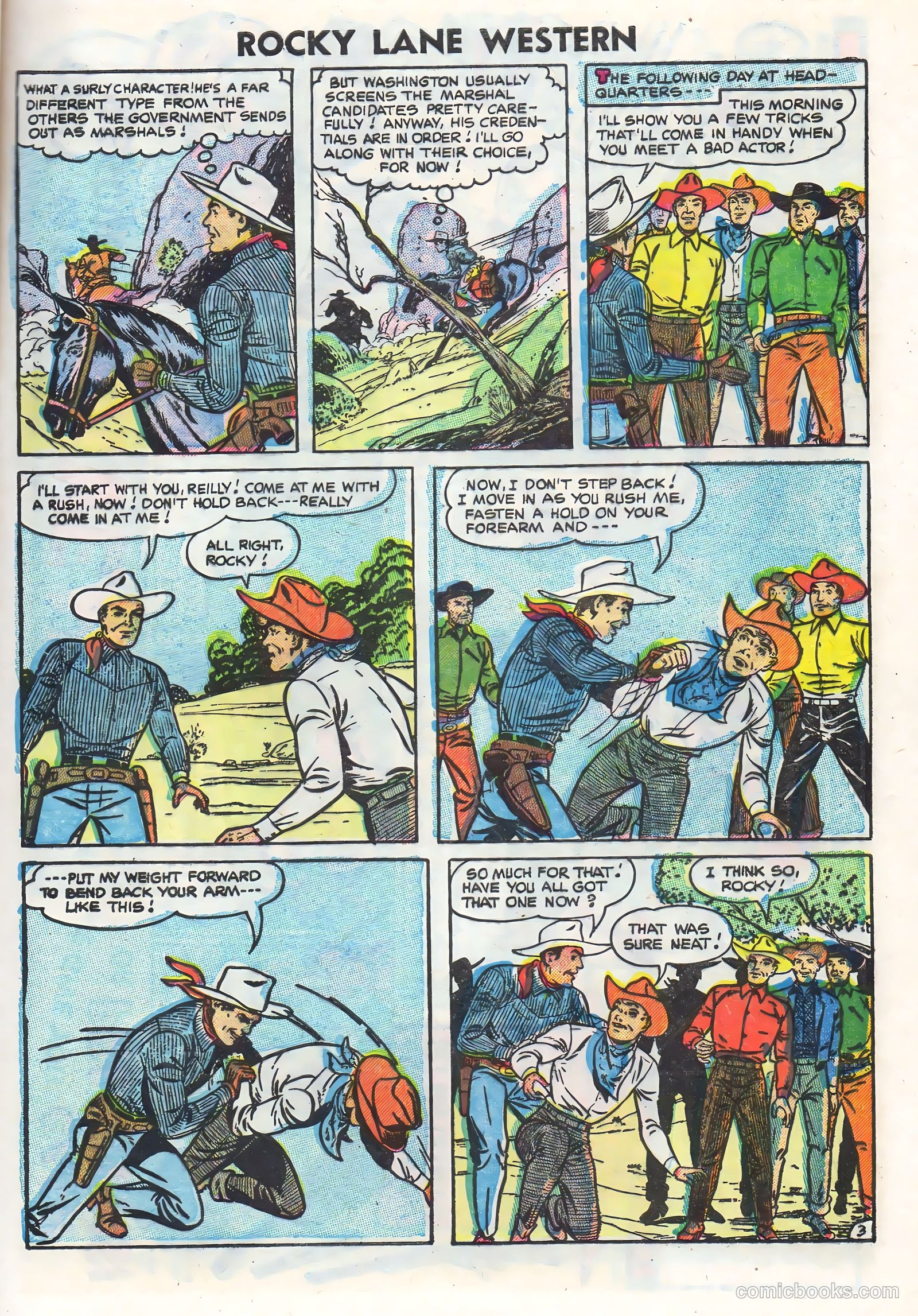 Rocky Lane Western #71 — page 5 of 36