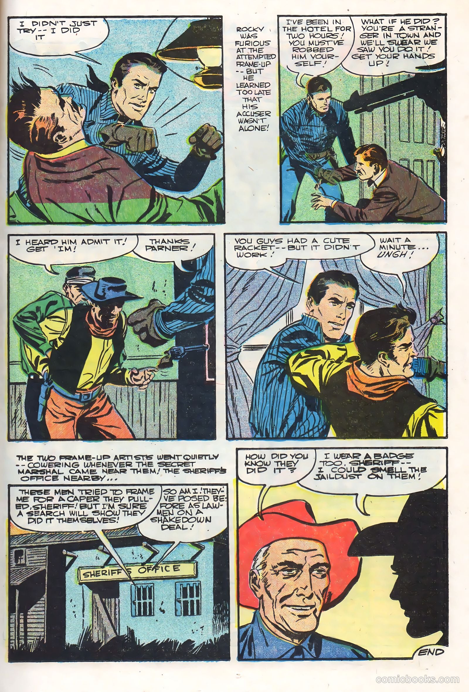 Rocky Lane Western #71 — page 13 of 36