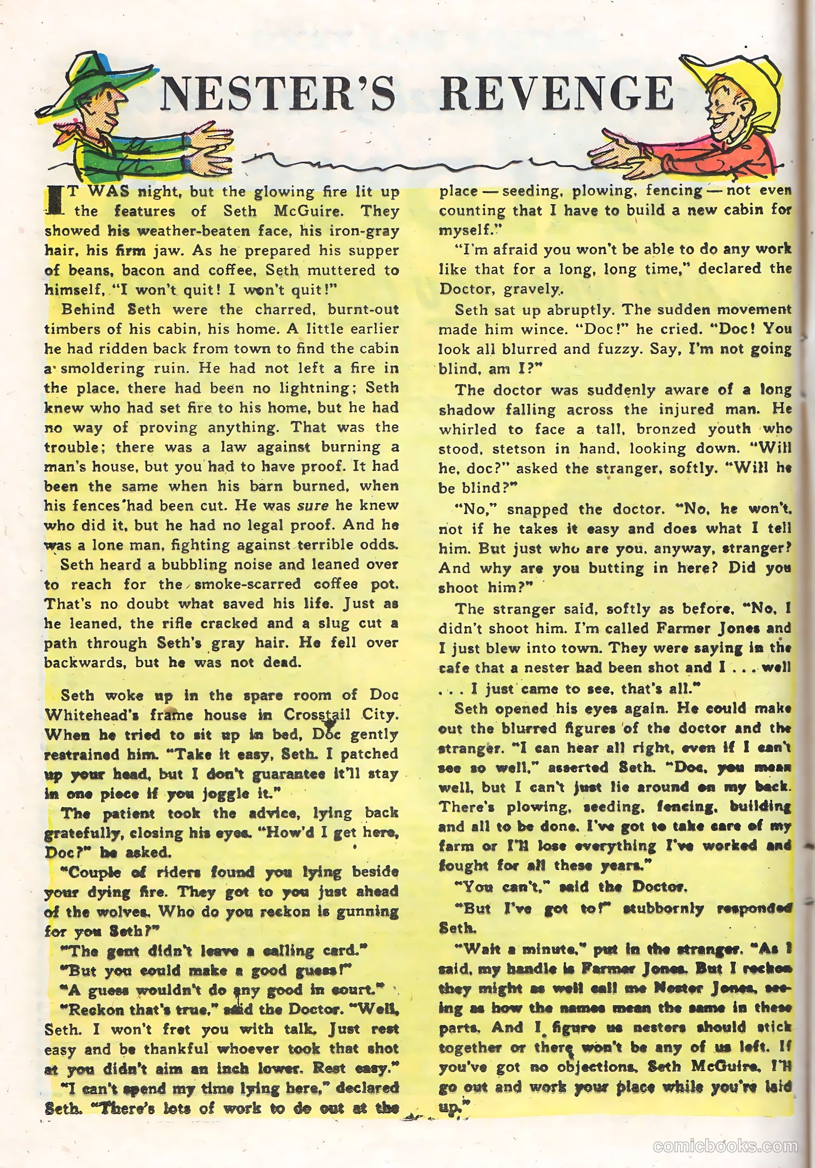 Rocky Lane Western #71 — page 16 of 36