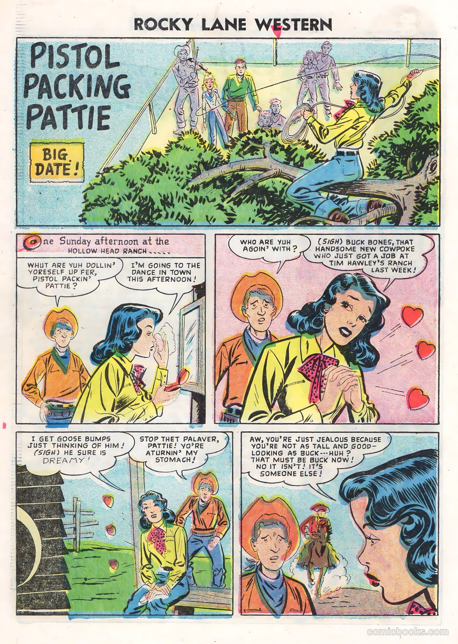 Rocky Lane Western #71 — page 30 of 36
