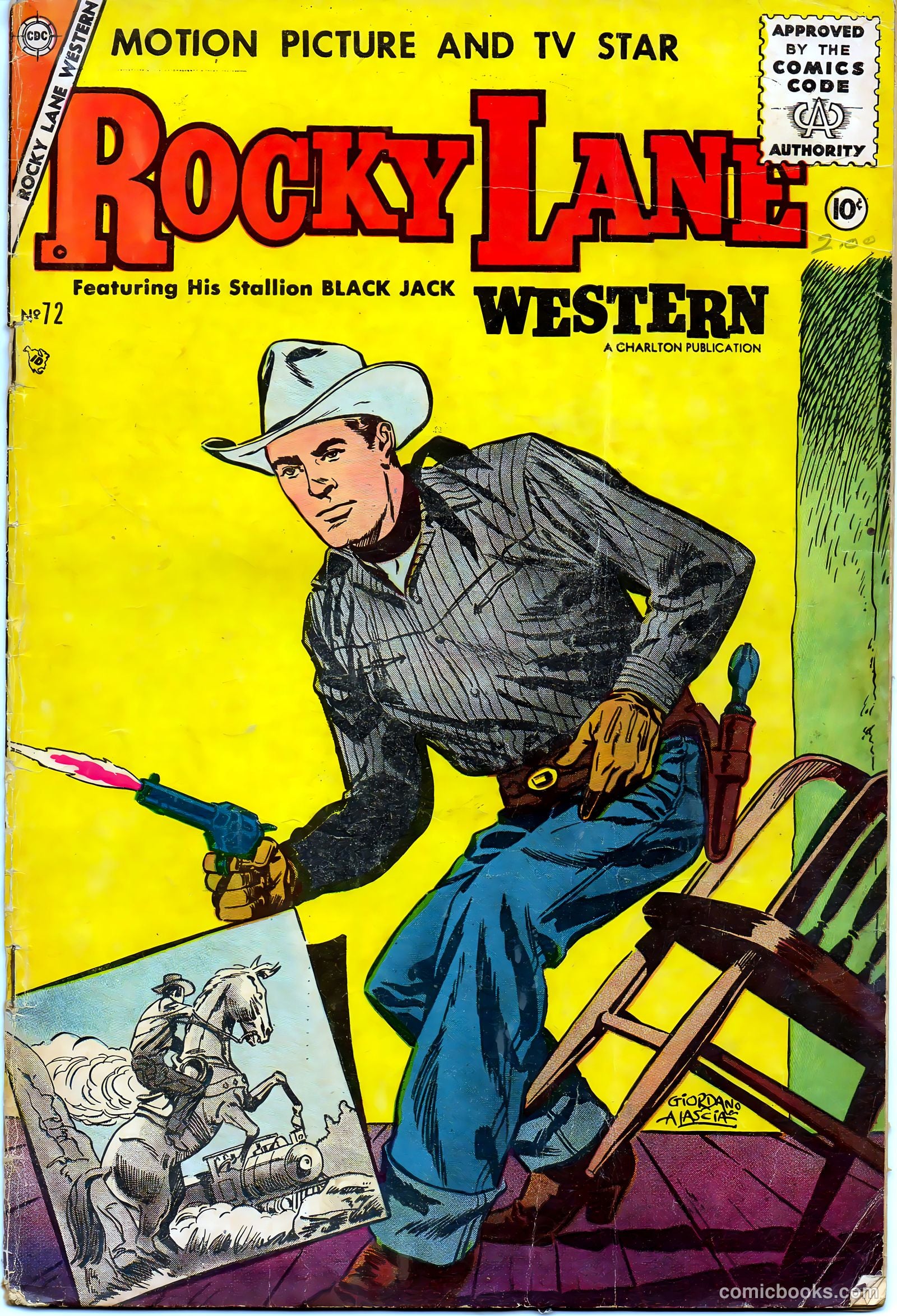 Rocky Lane Western #72 — page 1 of 36