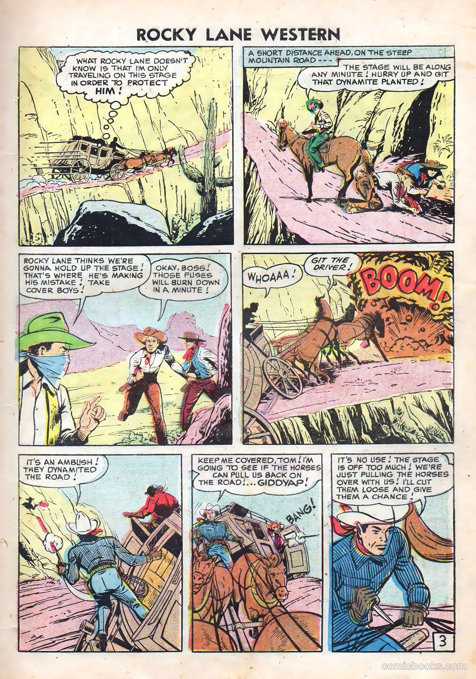Rocky Lane Western #72 — page 11 of 36
