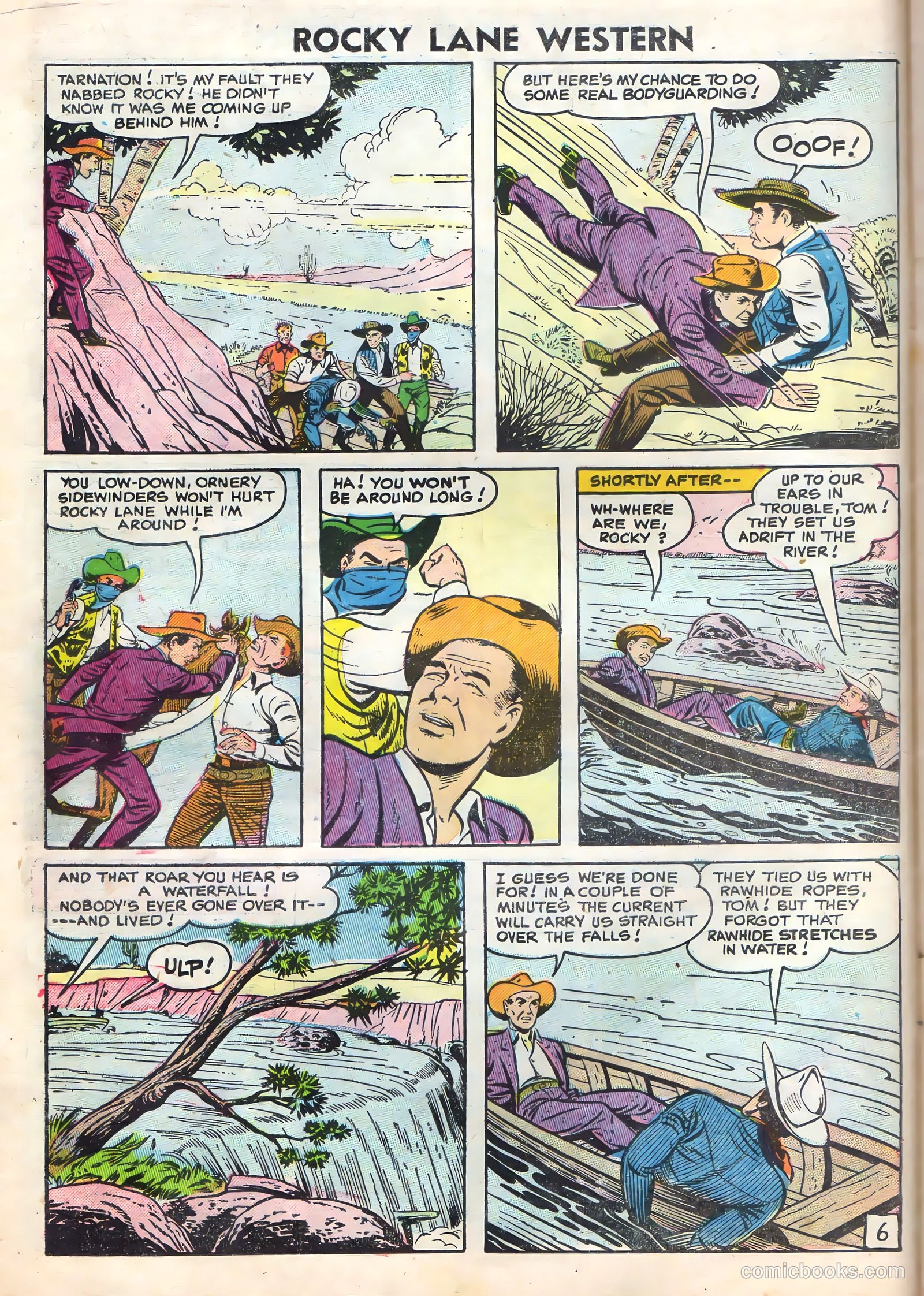 Rocky Lane Western #72 — page 14 of 36