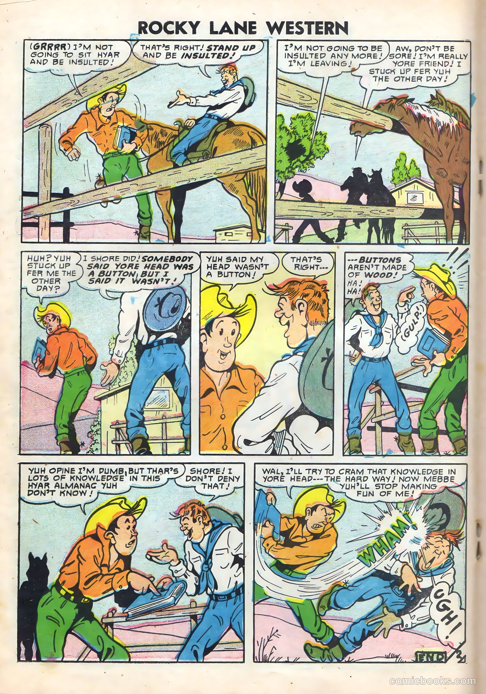 Rocky Lane Western #72 — page 18 of 36