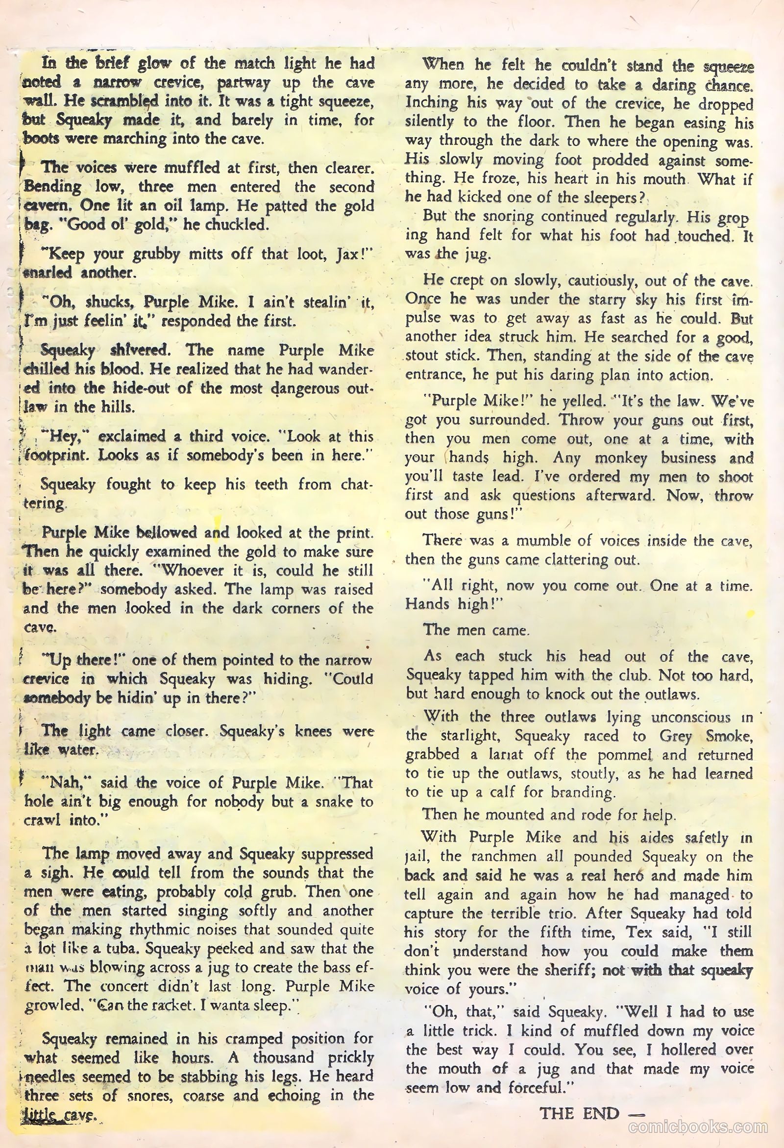 Rocky Lane Western #72 — page 20 of 36