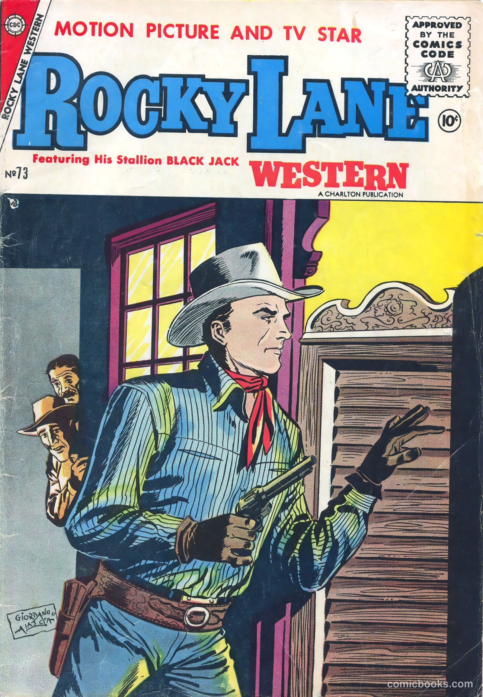 Rocky Lane Western #73 — page 1 of 36