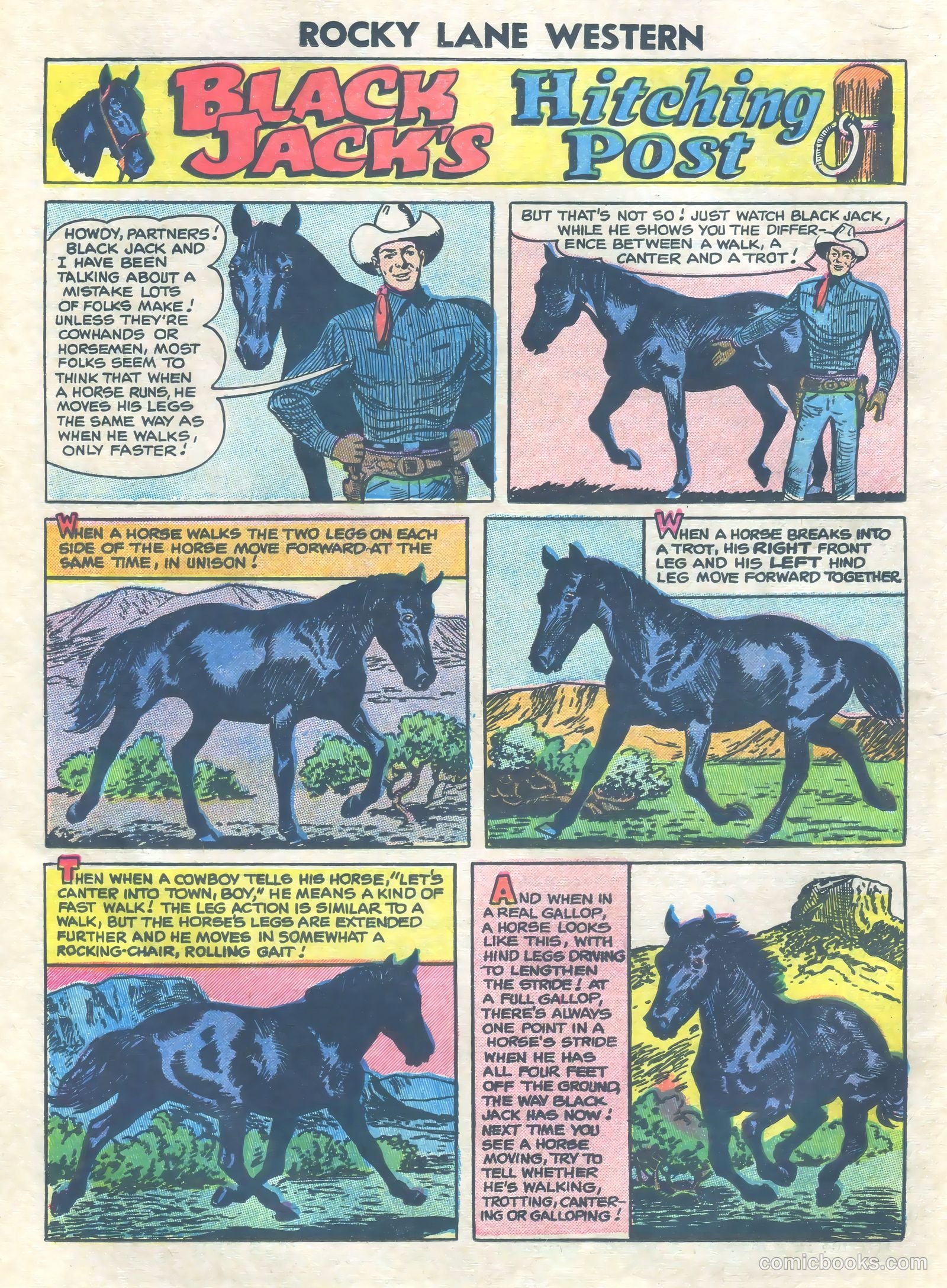 Rocky Lane Western #73 — page 18 of 36