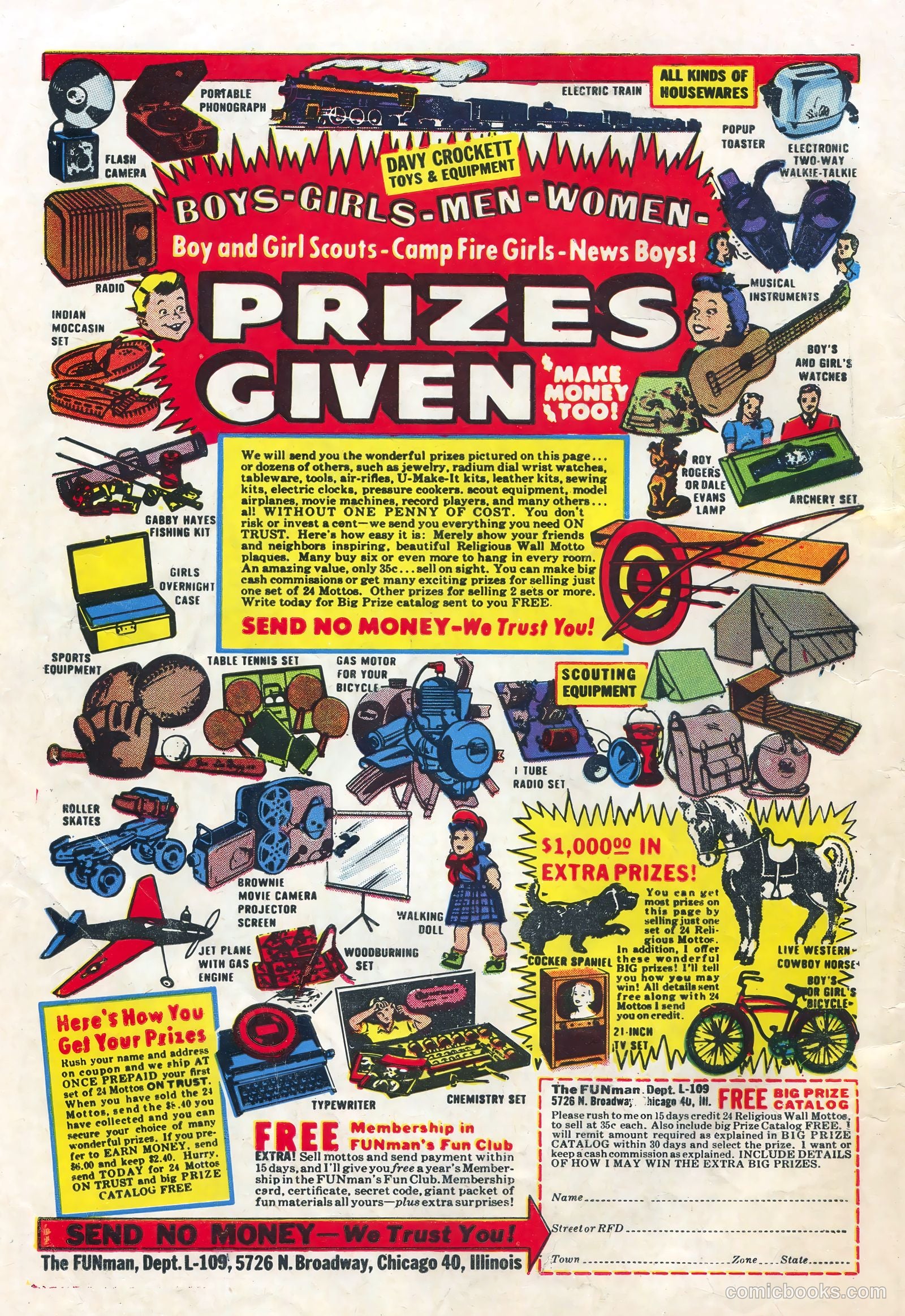 Rocky Lane Western #73 — page 36 of 36